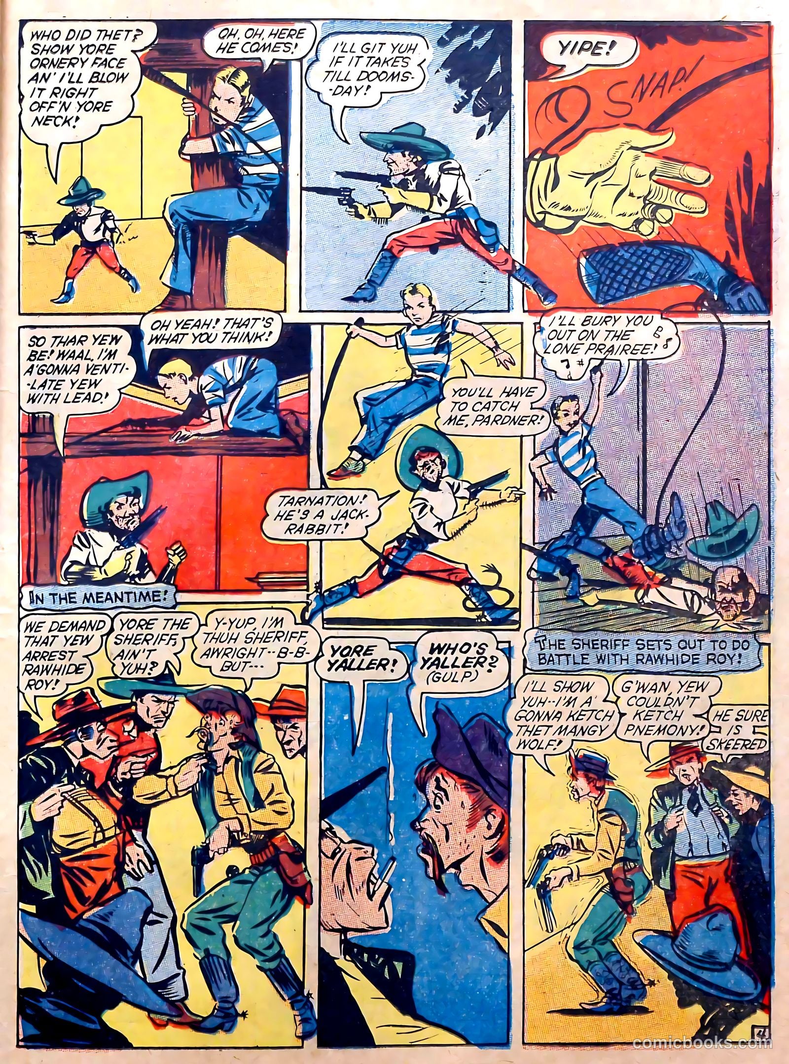 Captain Aero Comics #6 (1941) — page 29 of 68