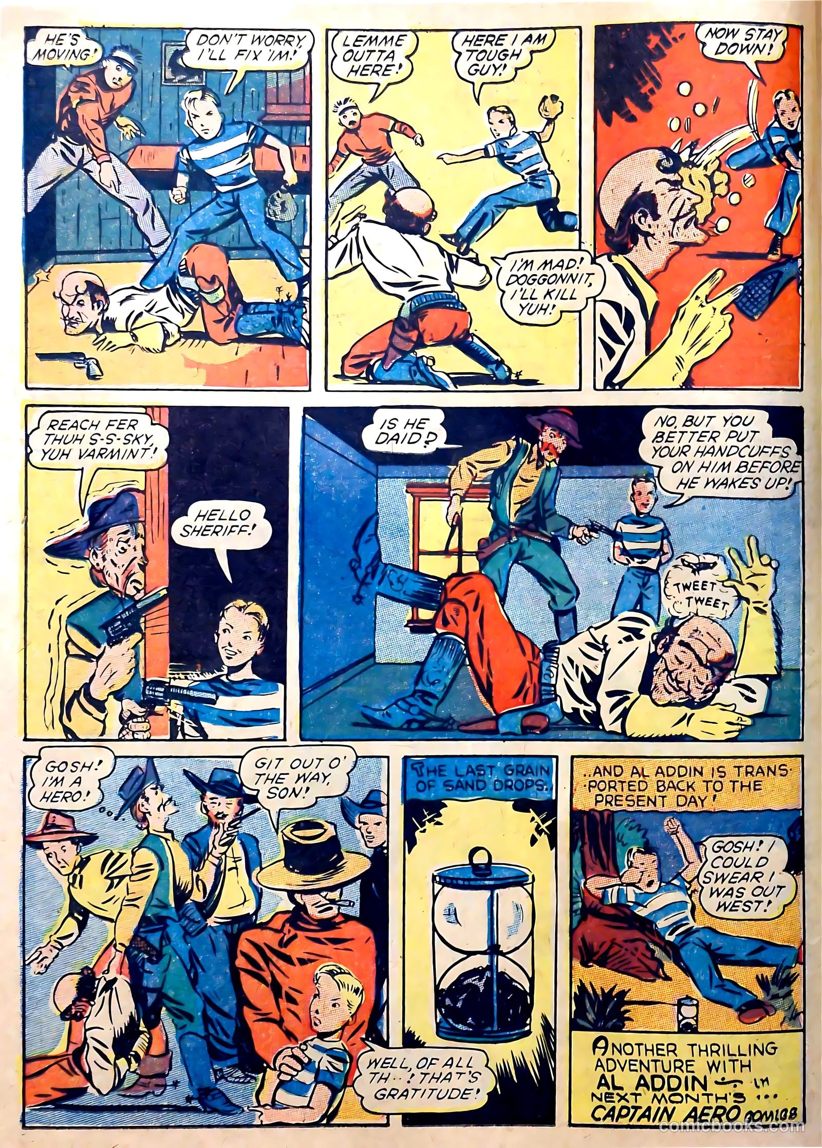 Captain Aero Comics #6 (1941) — page 30 of 68