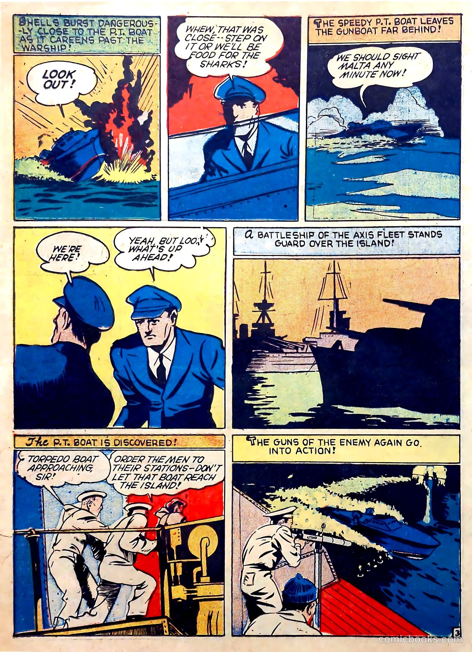Captain Aero Comics #6 (1941) — page 36 of 68