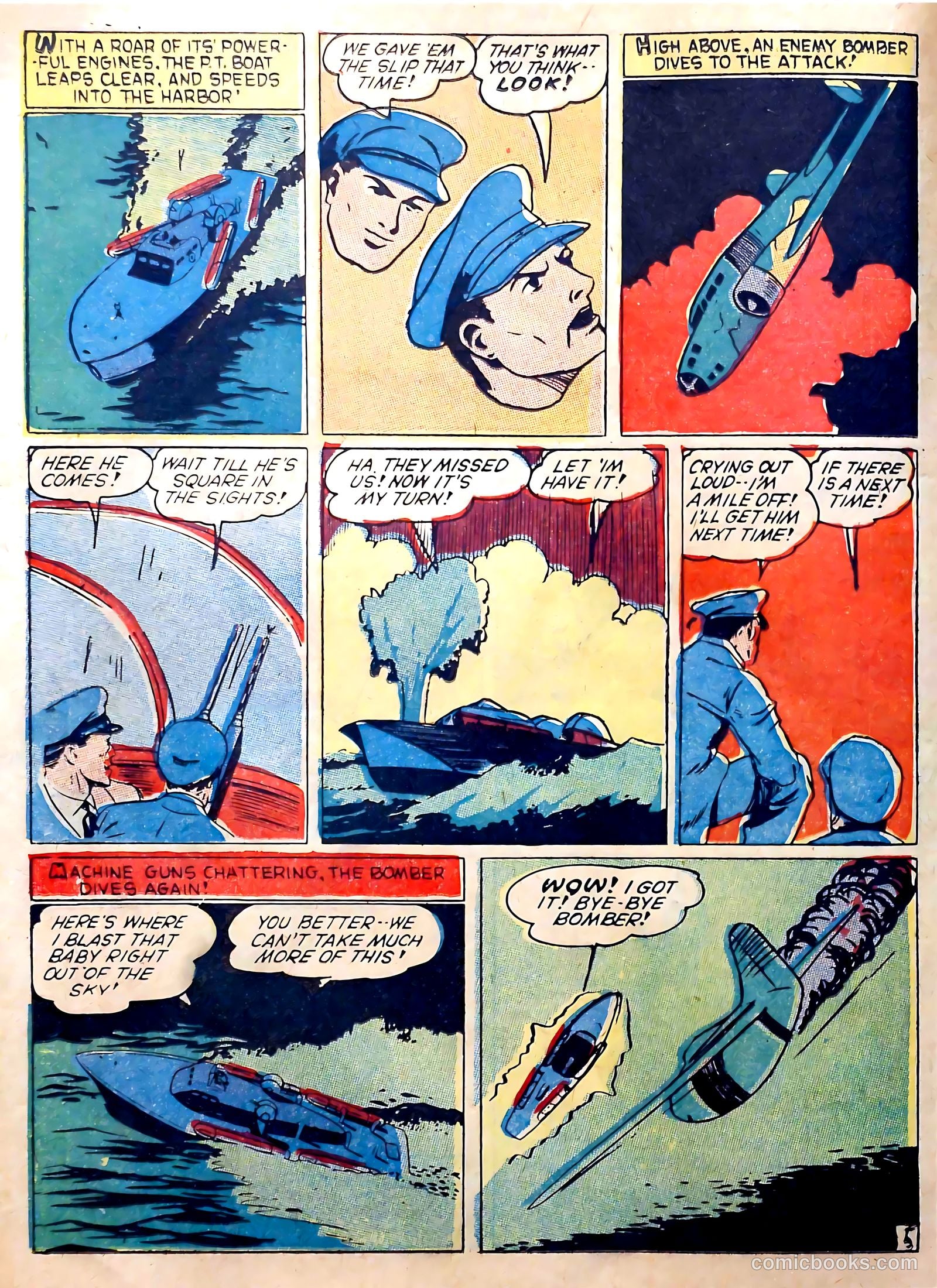 Captain Aero Comics #6 (1941) — page 38 of 68