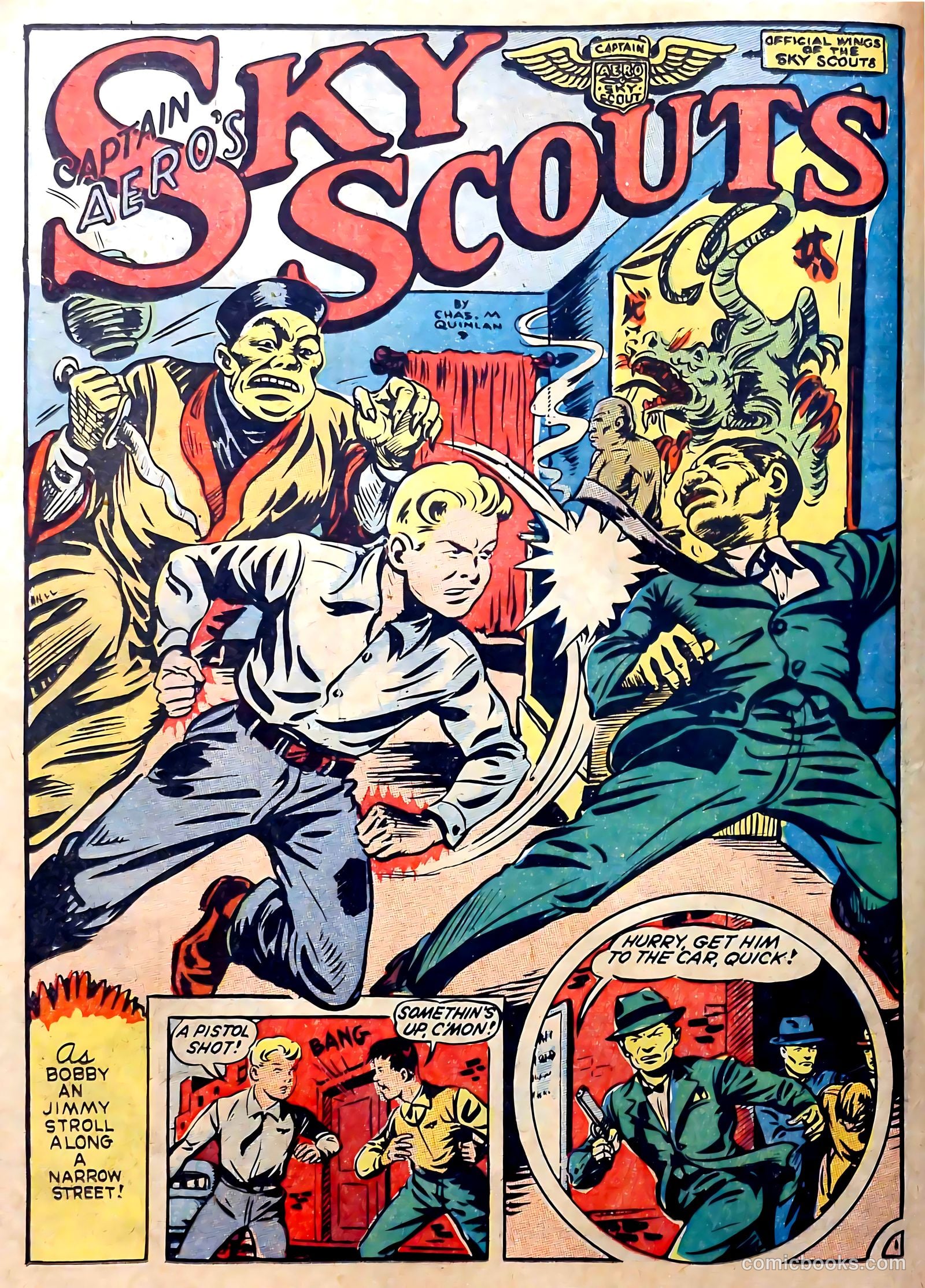 Captain Aero Comics #6 (1941) — page 40 of 68