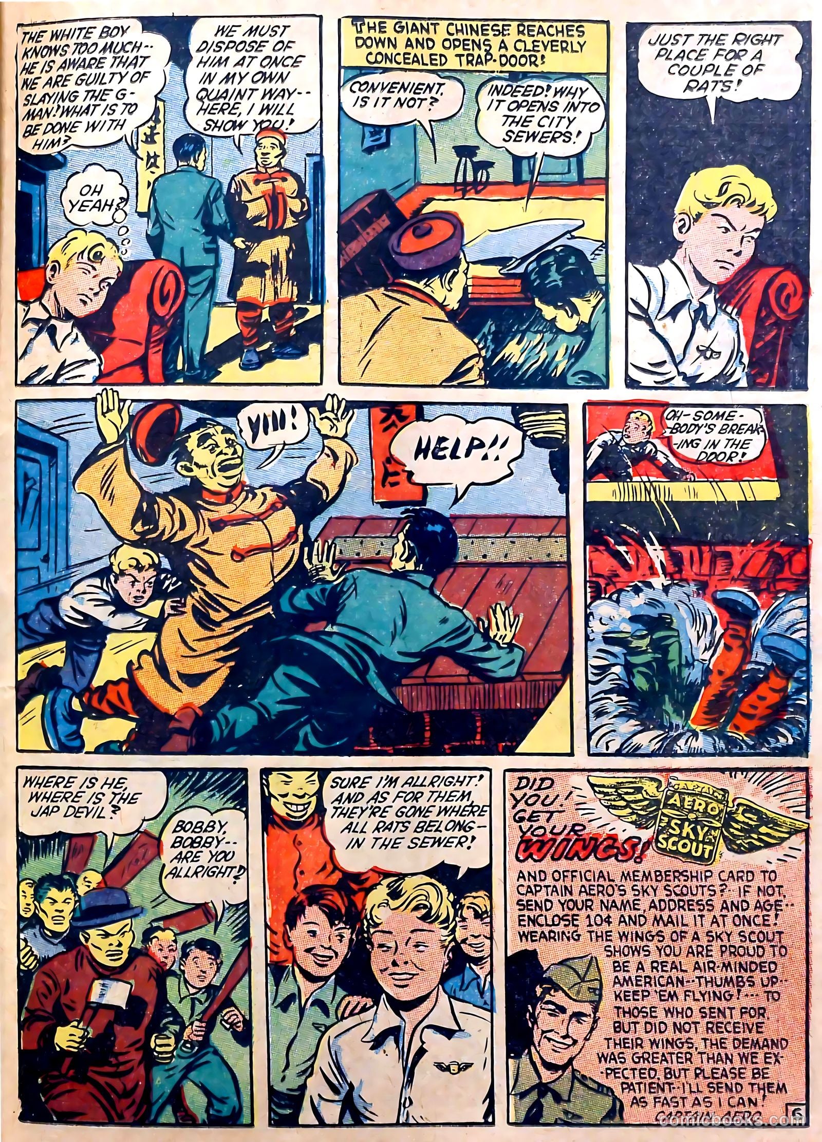 Captain Aero Comics #6 (1941) — page 45 of 68