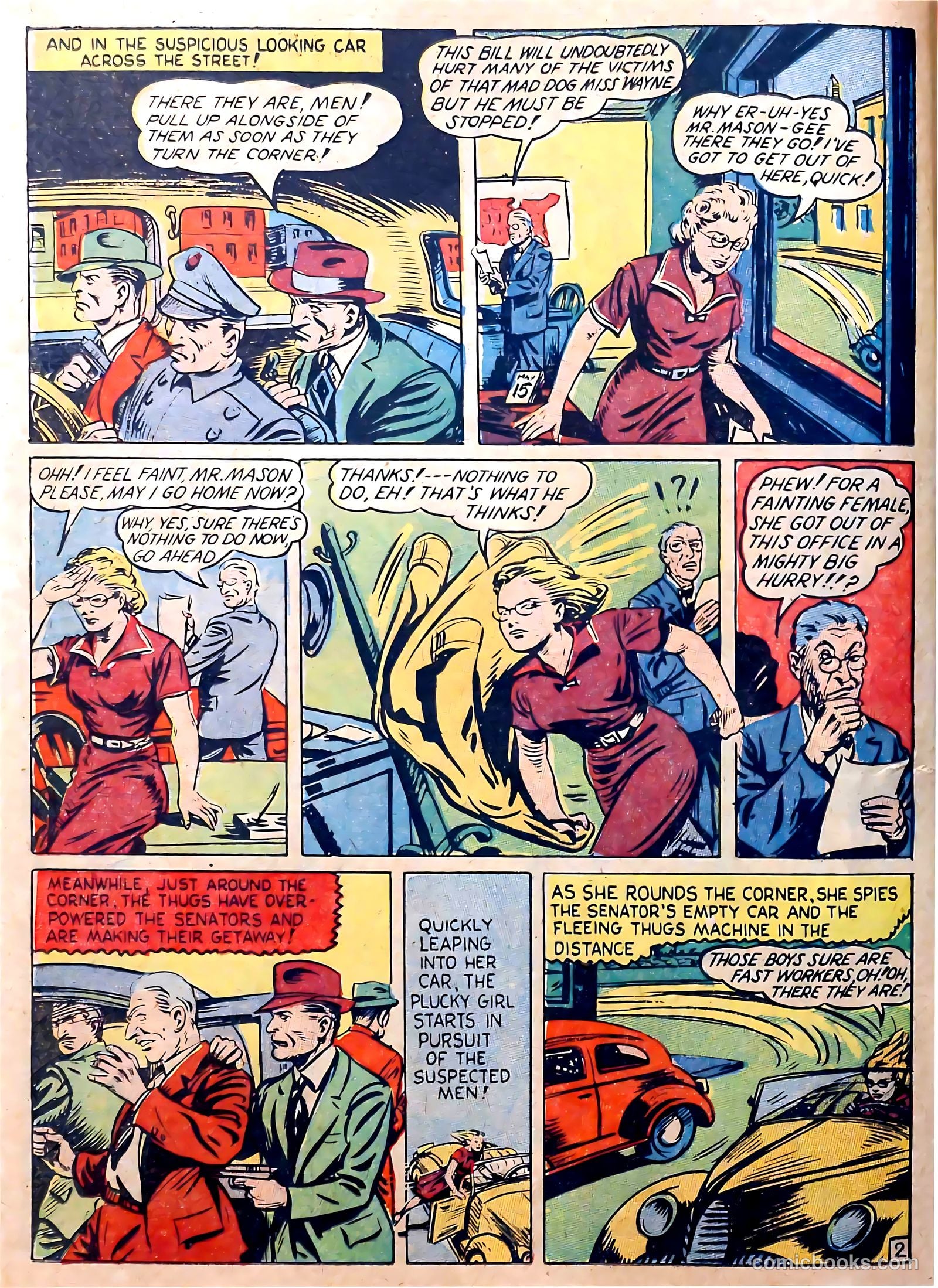 Captain Aero Comics #6 (1941) — page 48 of 68