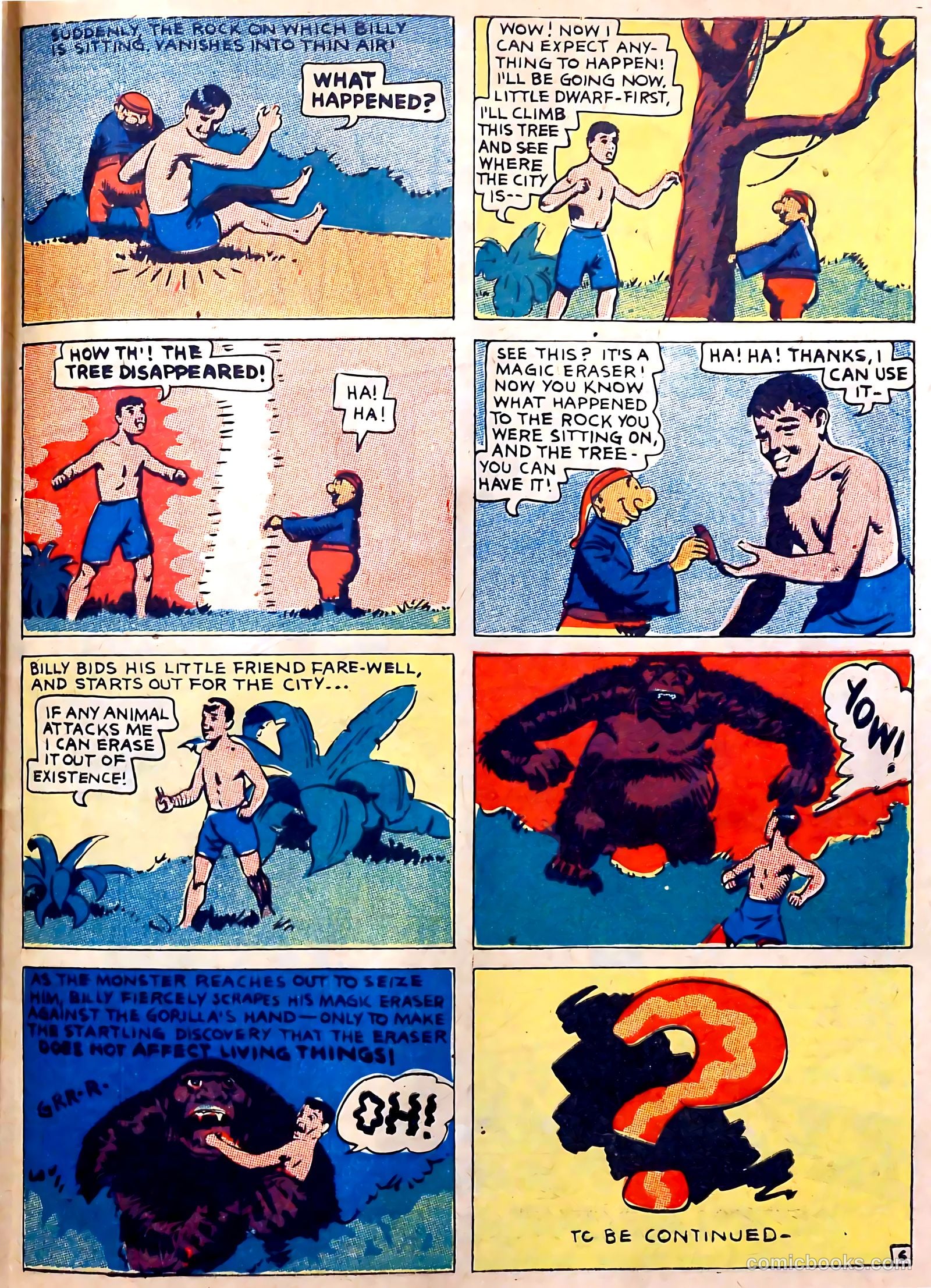 Captain Aero Comics #6 (1941) — page 57 of 68