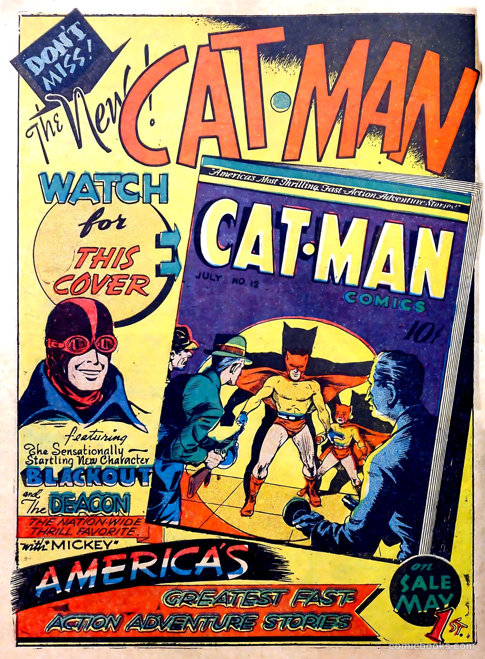 Captain Aero Comics #6 (1941) — page 58 of 68