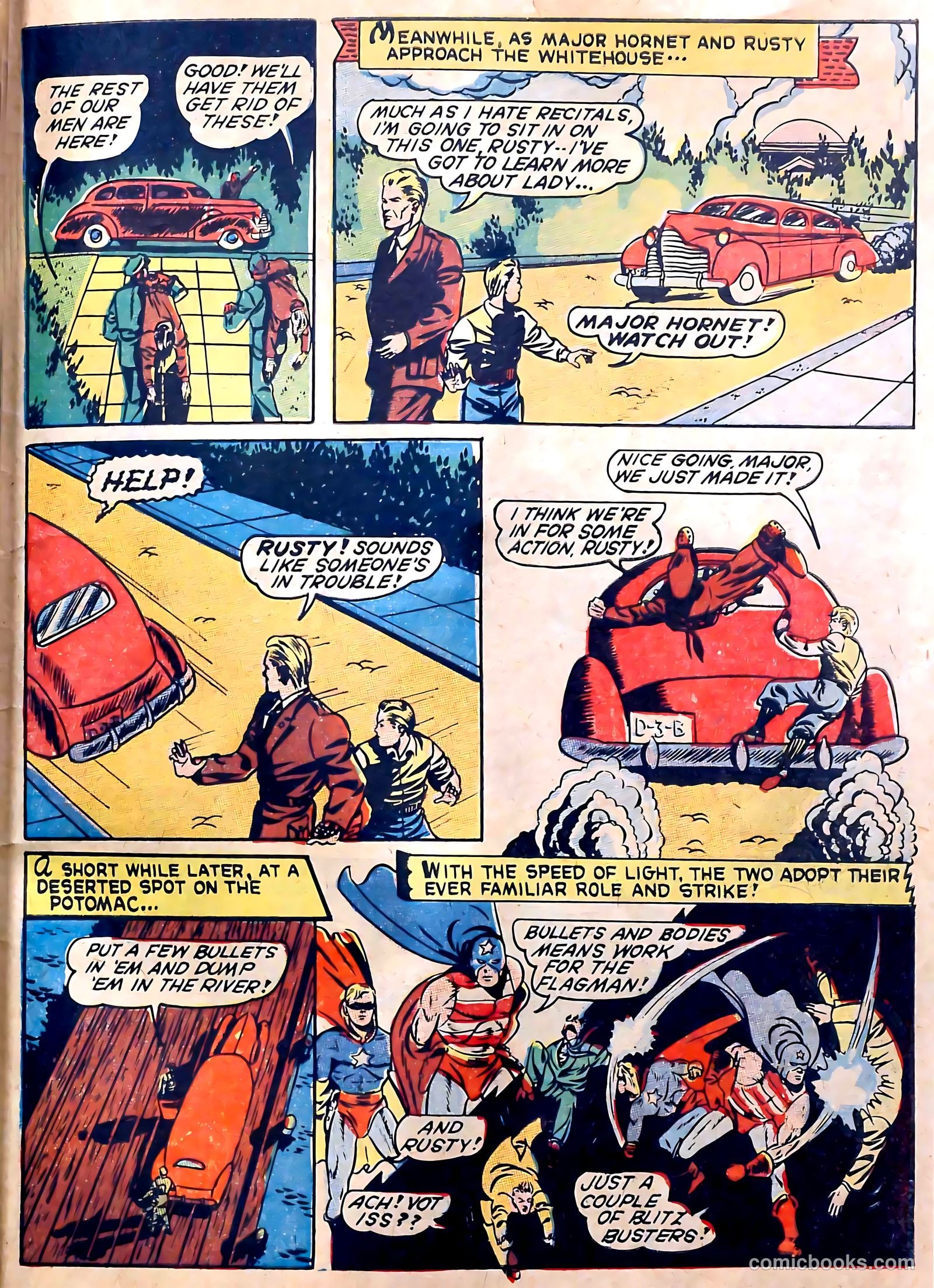 Captain Aero Comics #6 (1941) — page 61 of 68