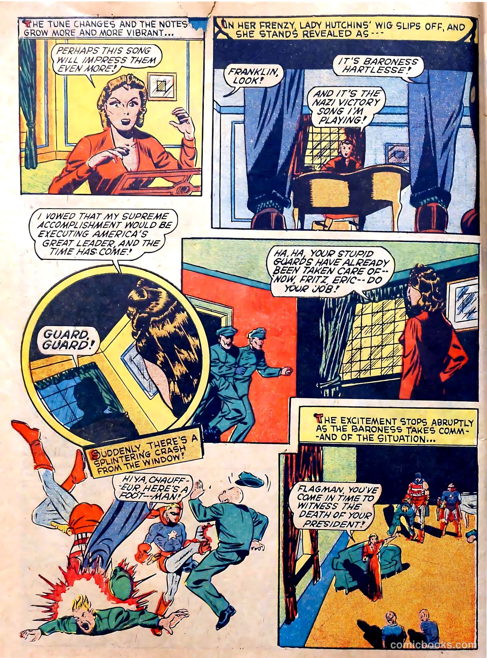 Captain Aero Comics #6 (1941) — page 64 of 68