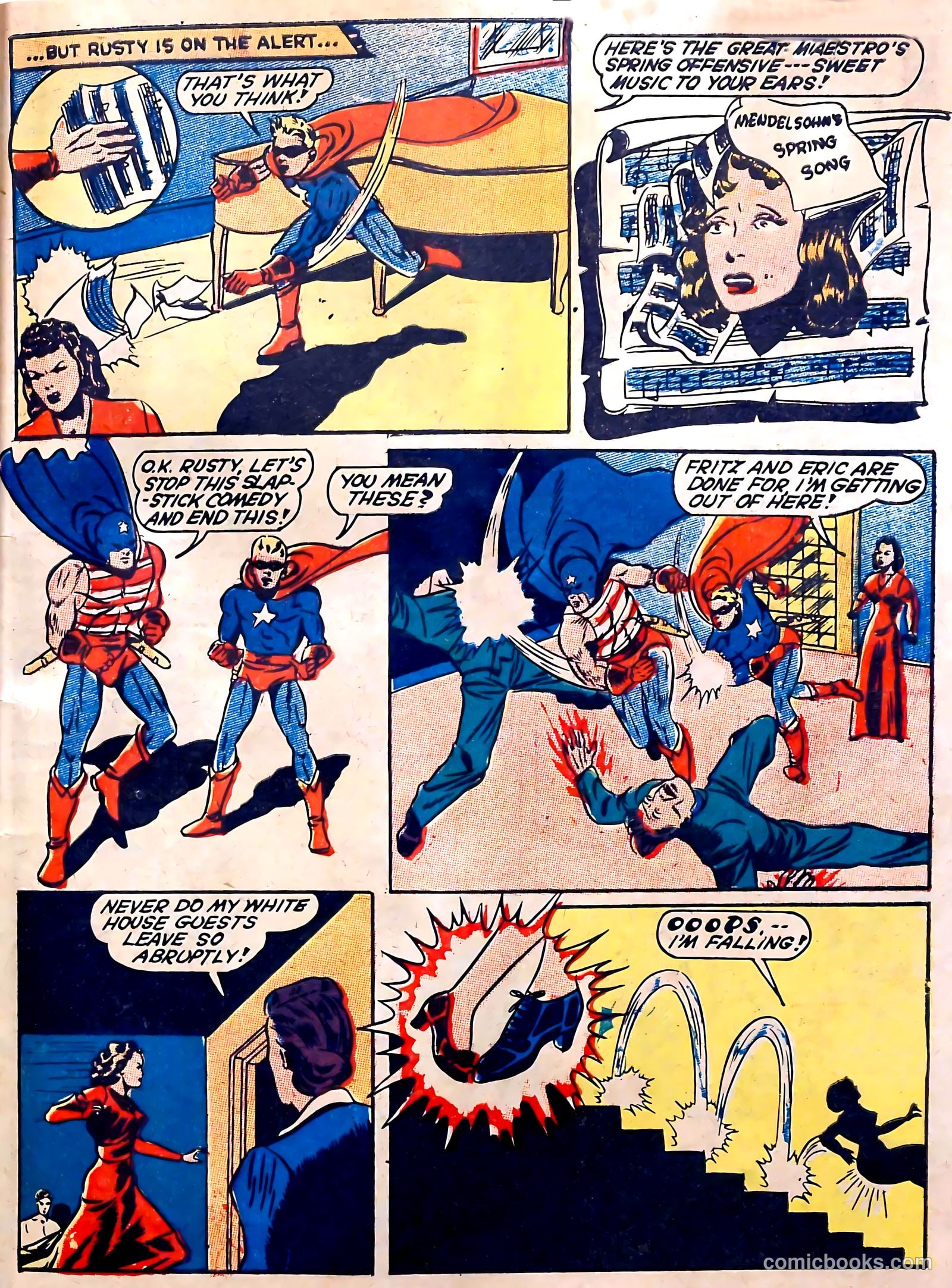 Captain Aero Comics #6 (1941) — page 65 of 68