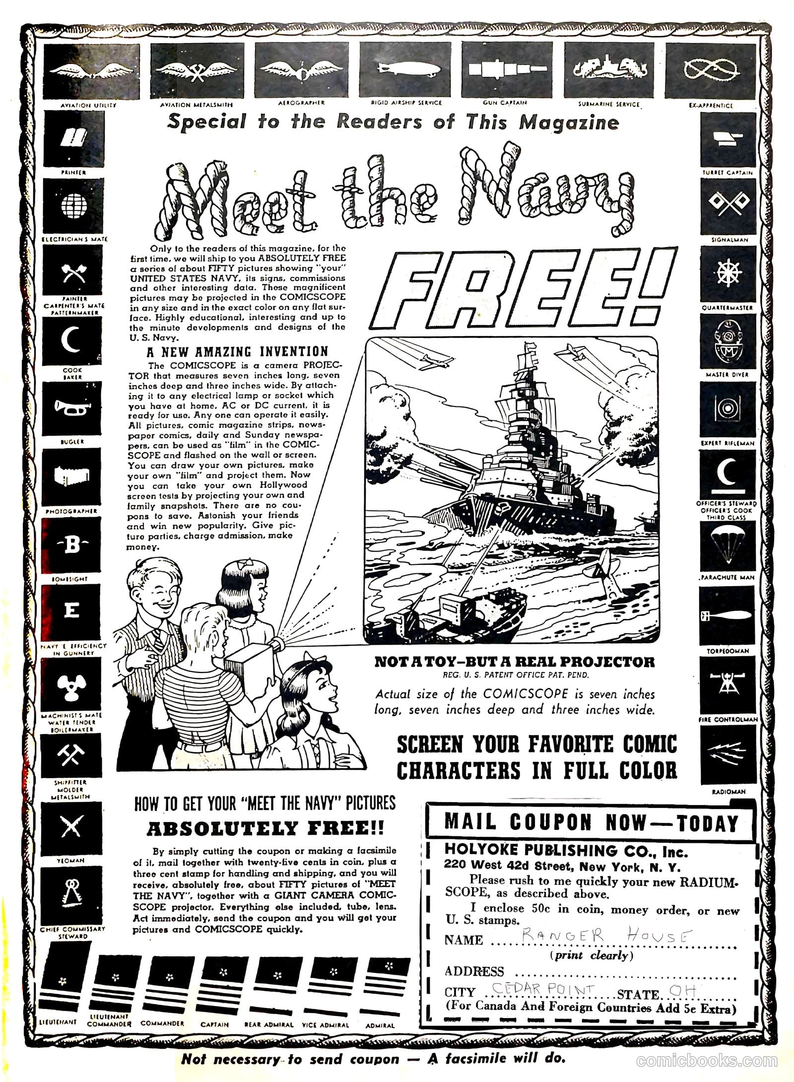 Captain Aero Comics #6 (1941) — page 67 of 68