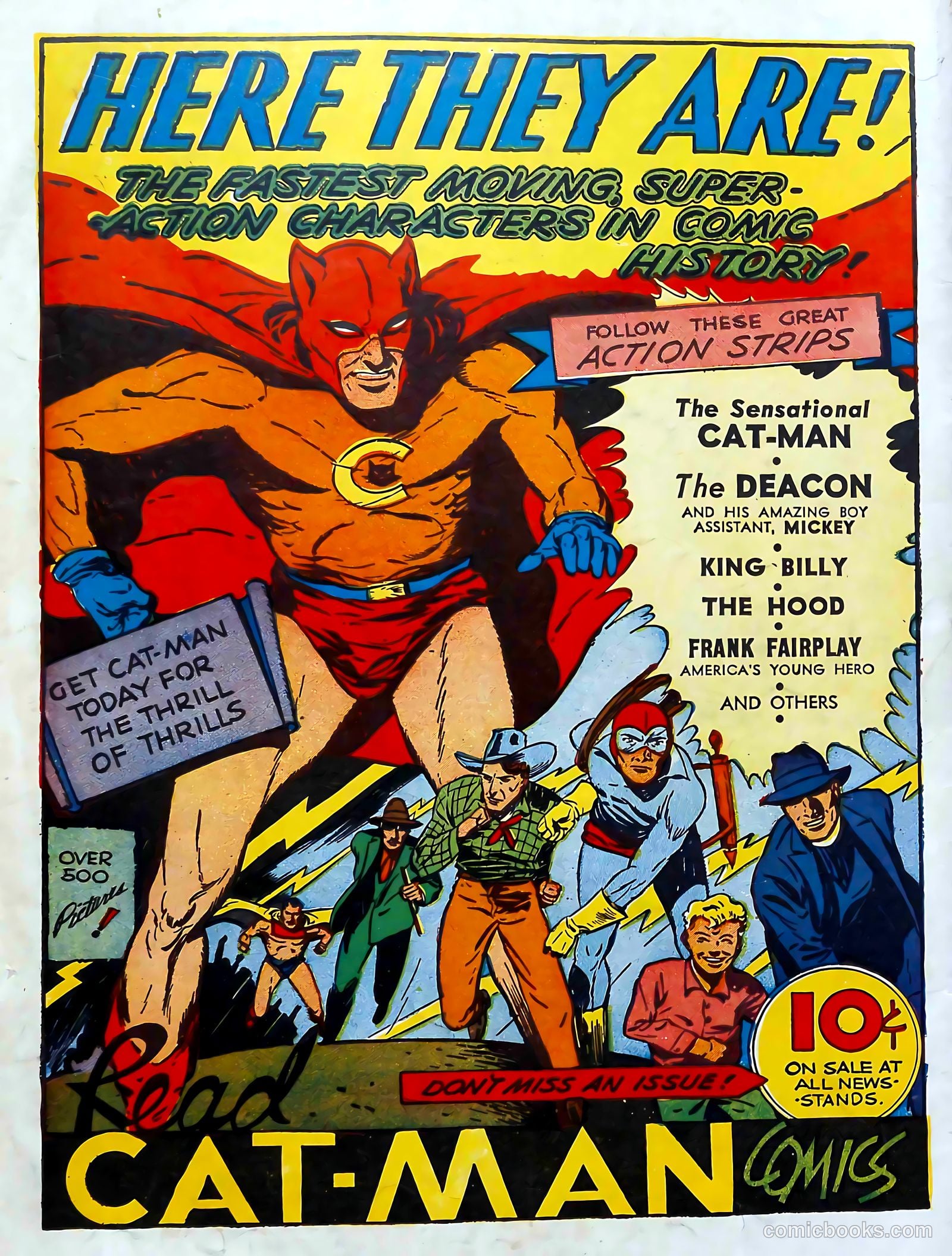 Captain Aero Comics #6 (1941) — page 68 of 68
