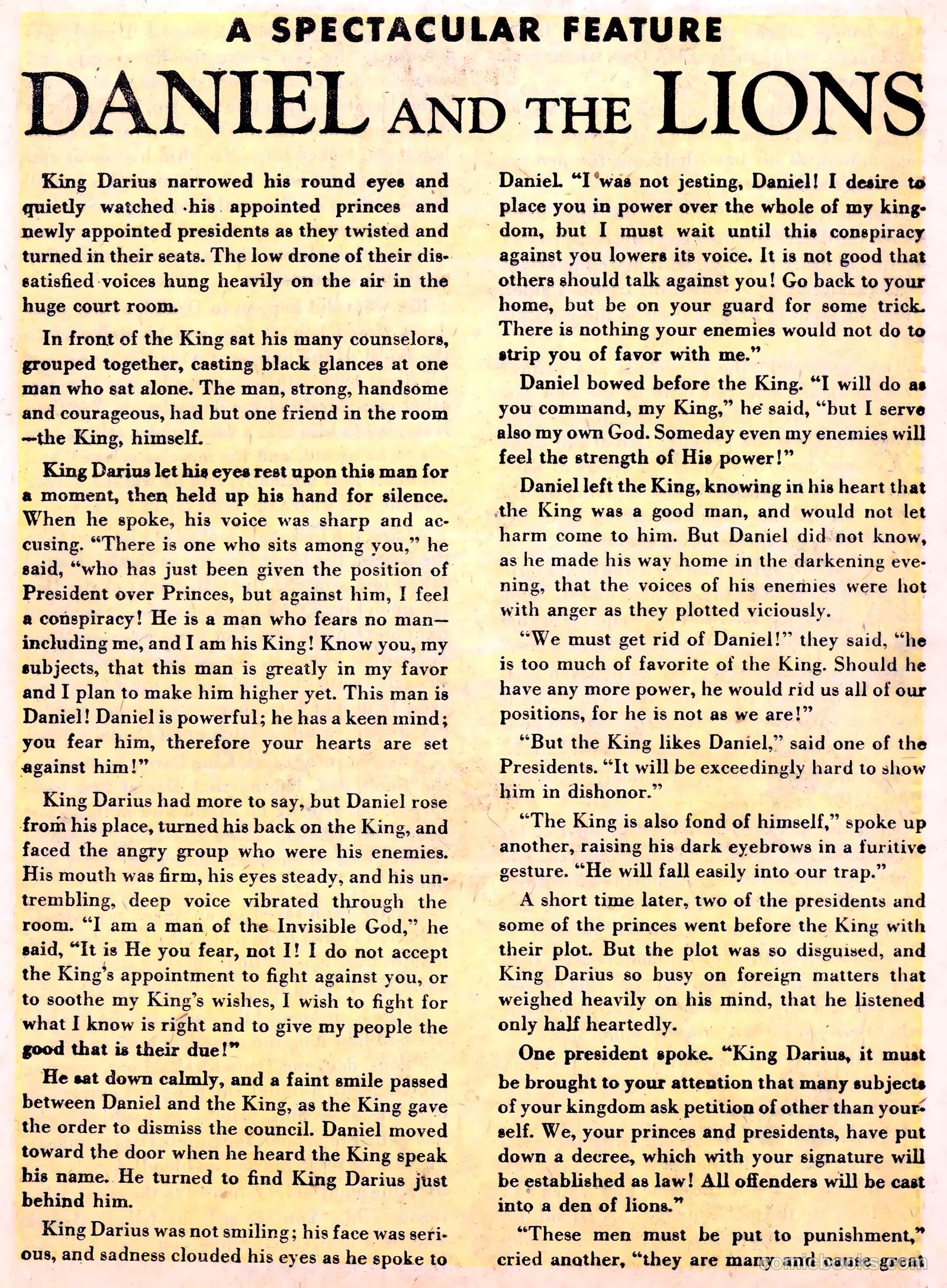 Spectacular Features Magazine #1 (1950) — page 31 of 36