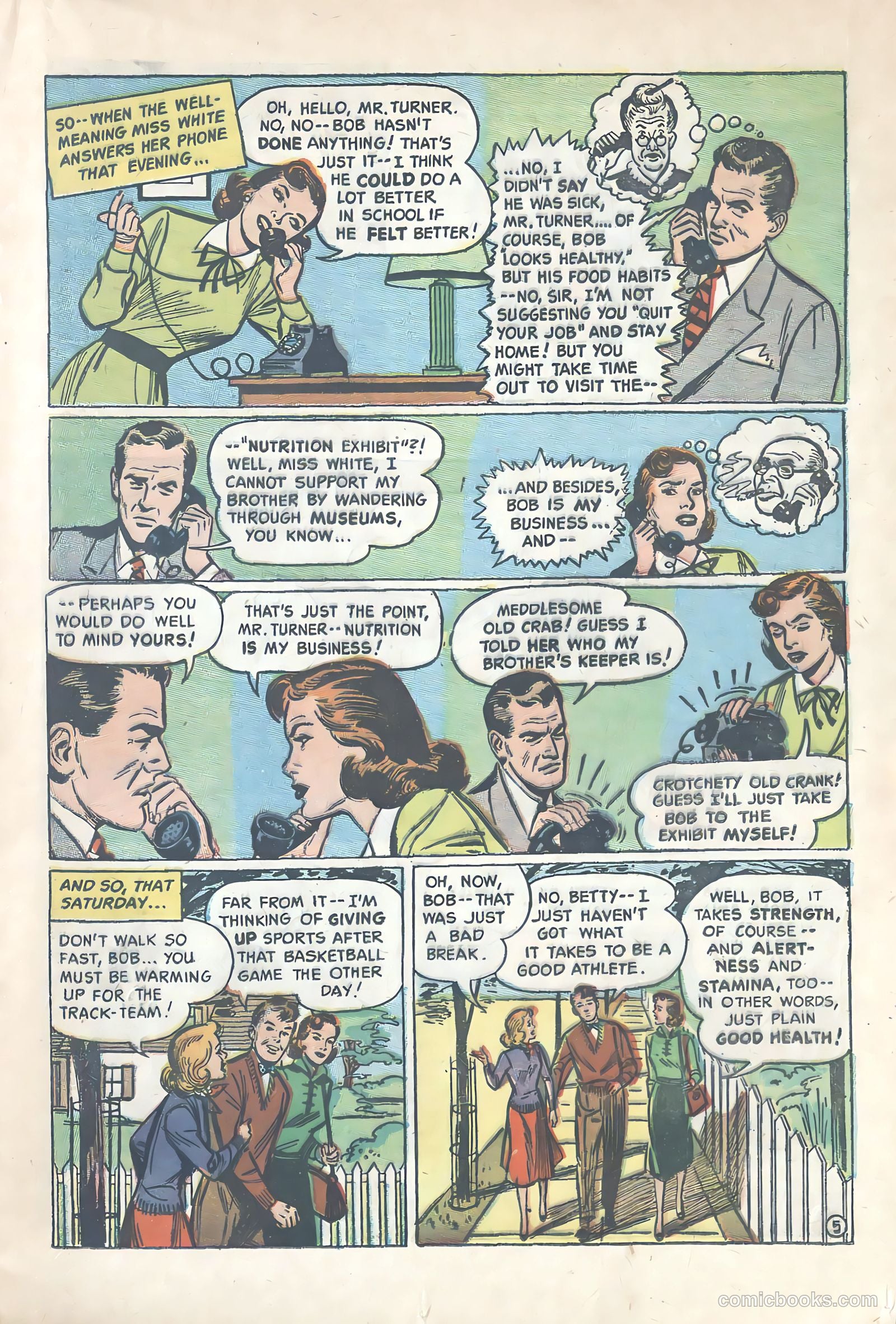 Eat Right to Win #nn (1952) — page 5 of 16