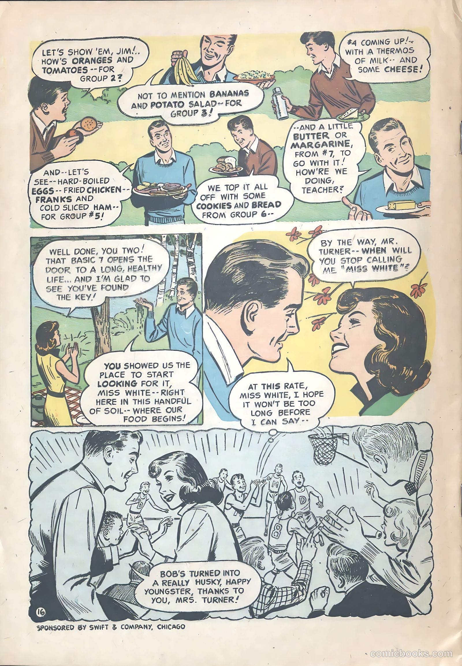 Eat Right to Win #nn (1952) — page 16 of 16