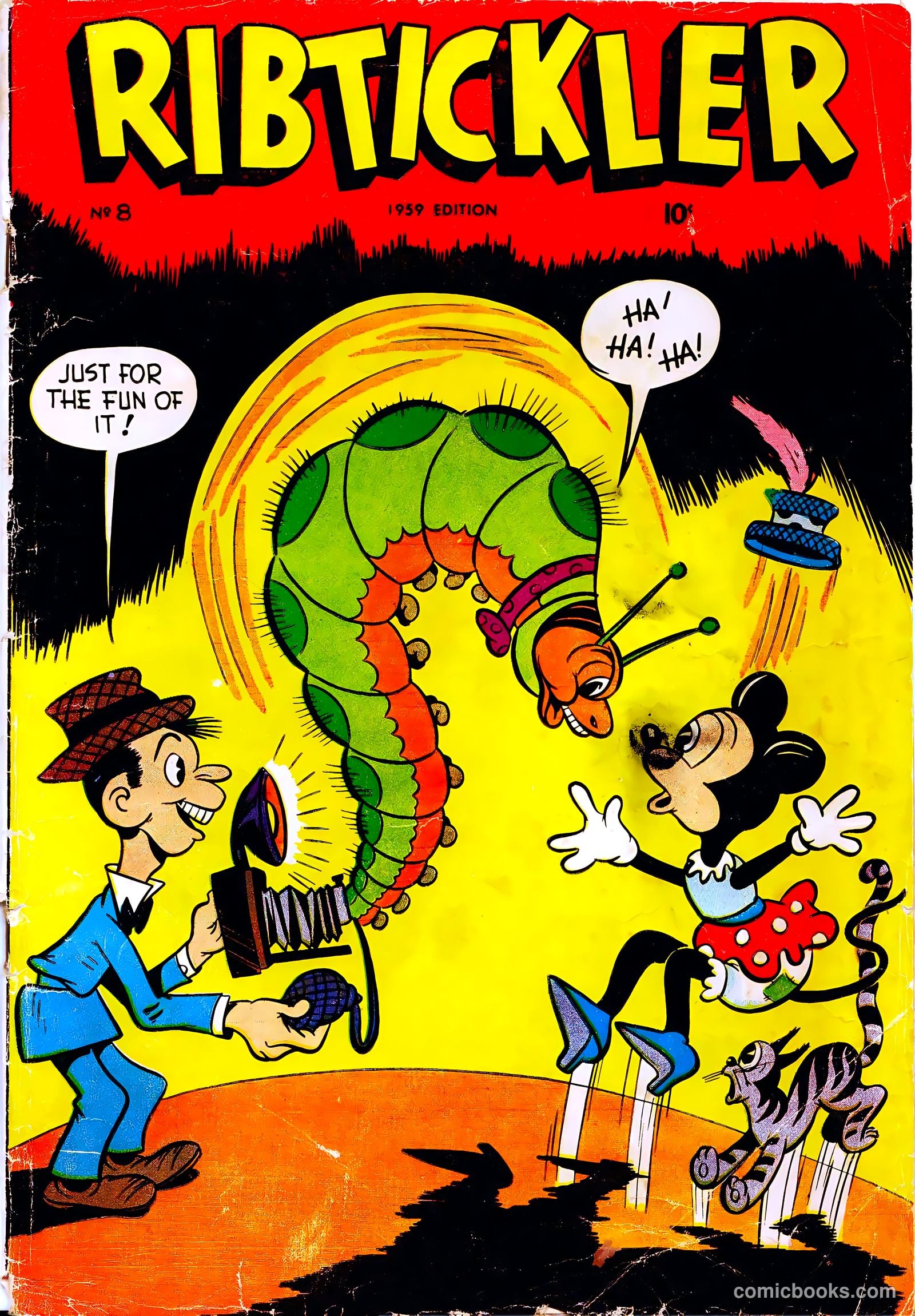 Ribtickler #8 cover