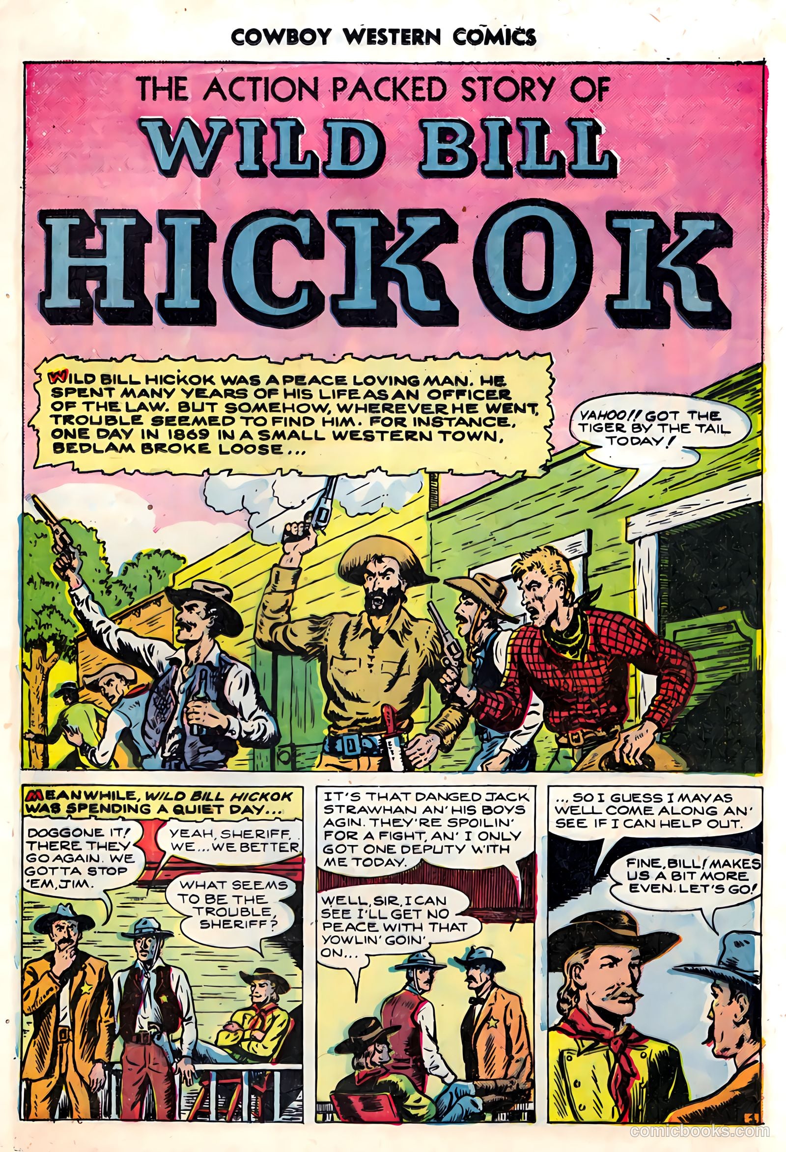 Cowboy Western #21 (1954) — page 31 of 36