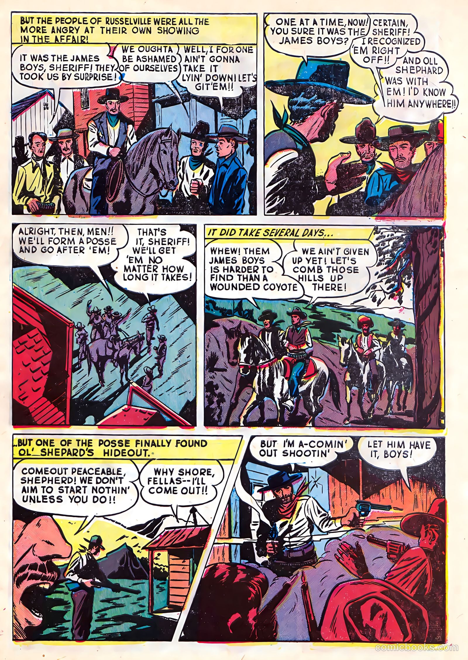 Cowboy Western #18 (1954) — page 5 of 36