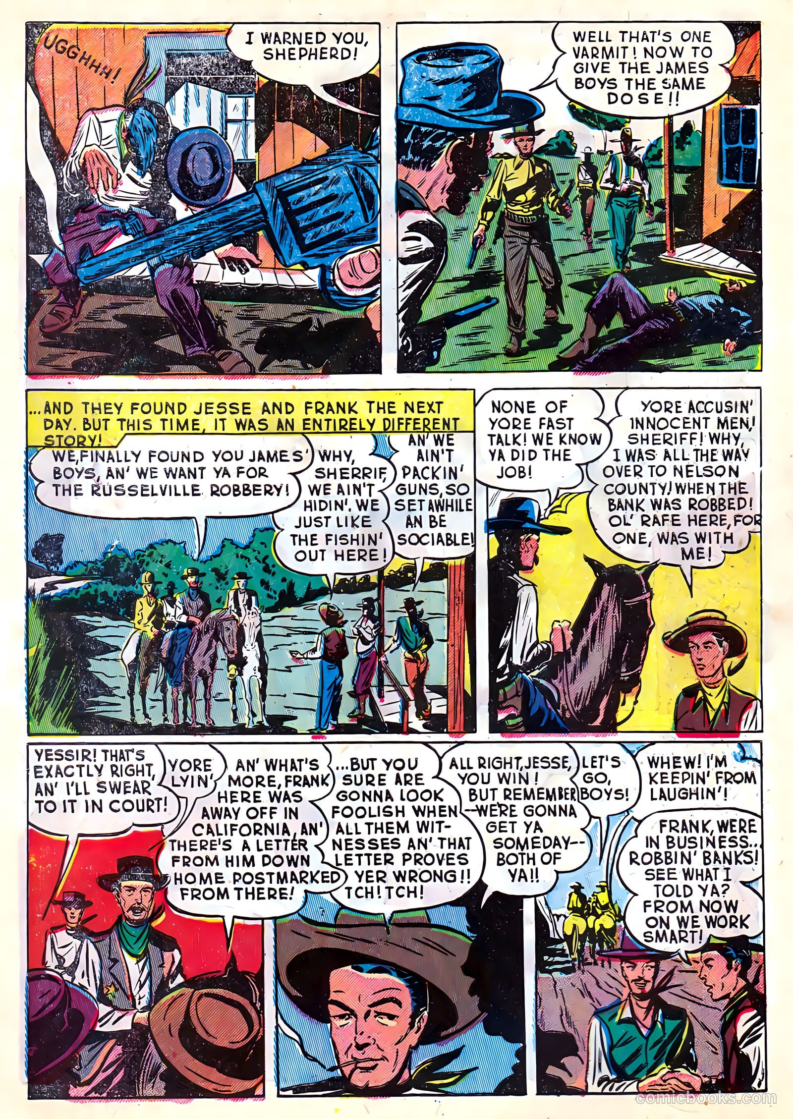 Cowboy Western #18 (1954) — page 6 of 36