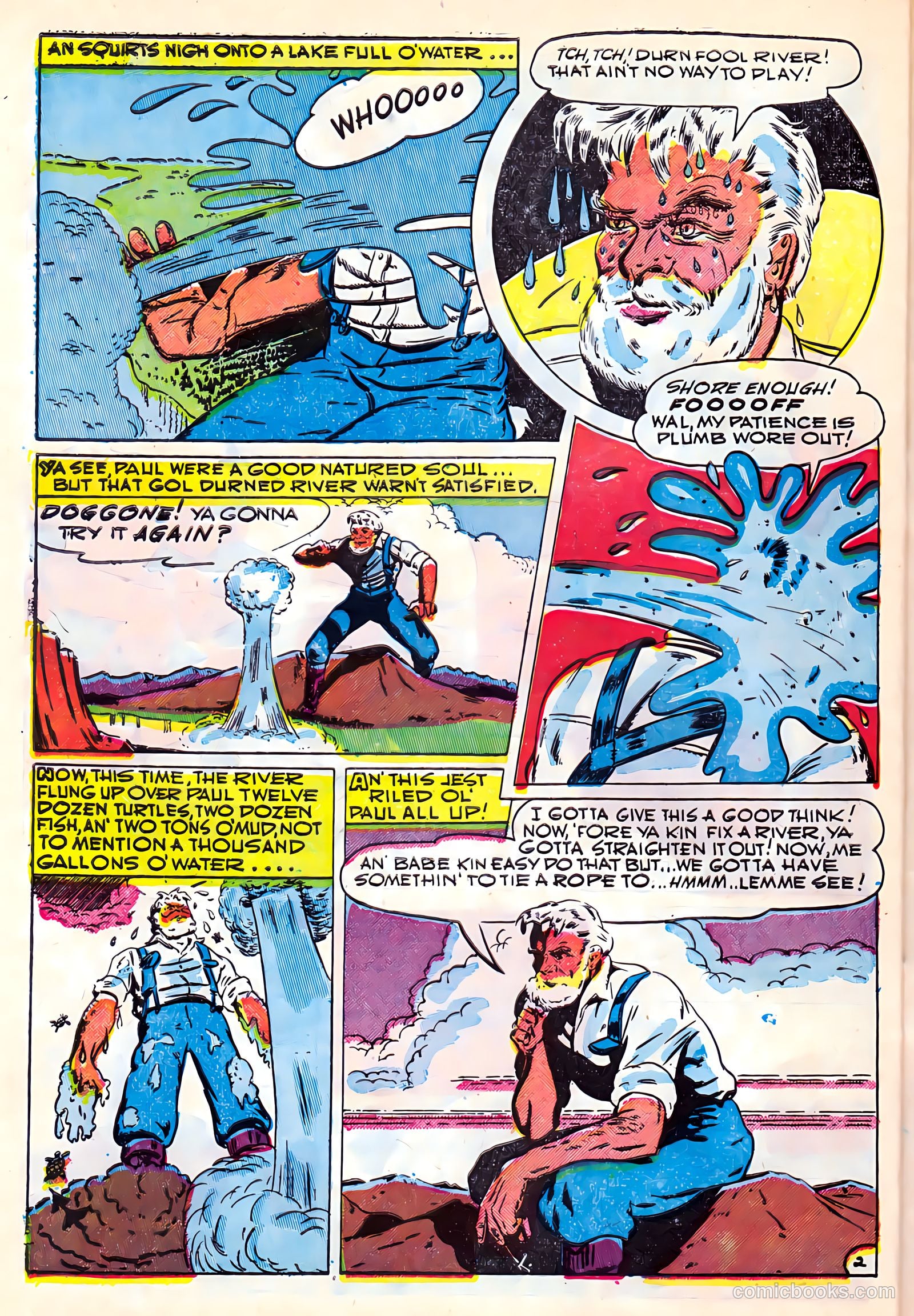 Cowboy Western #18 (1954) — page 32 of 36