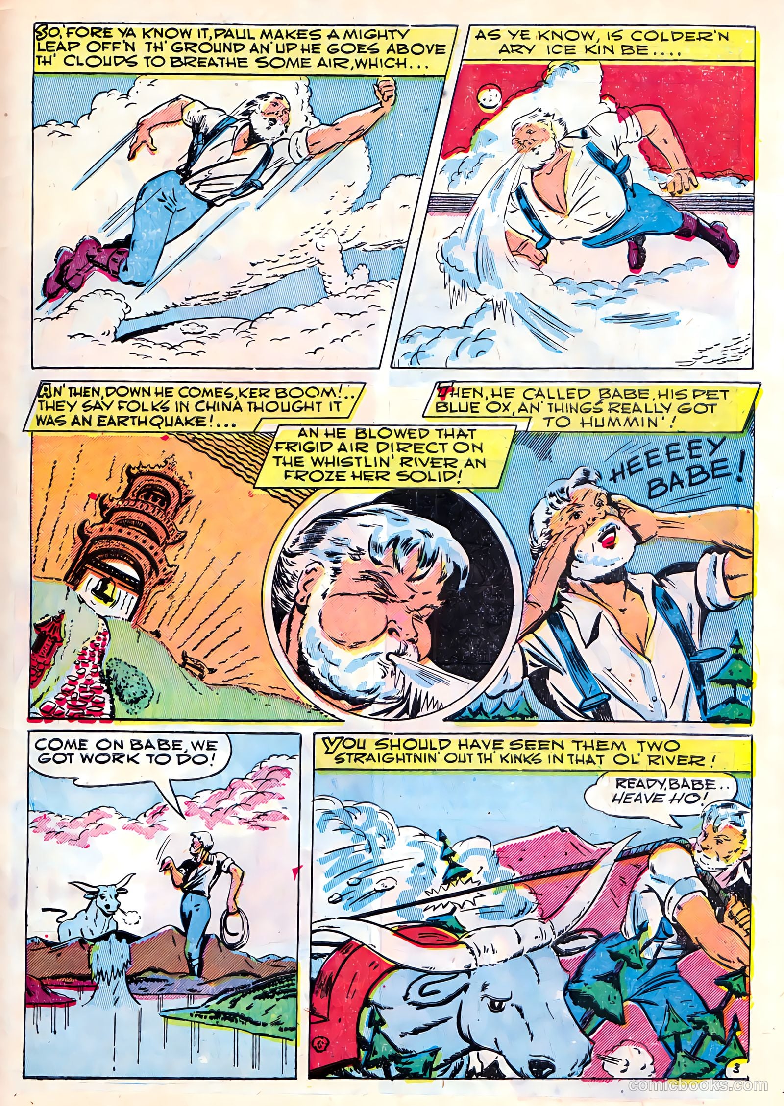 Cowboy Western #18 (1954) — page 33 of 36