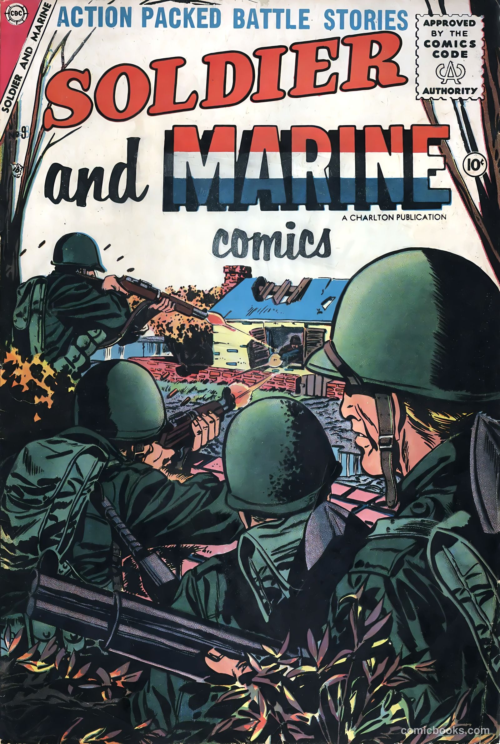 Soldier and Marine Comics #16