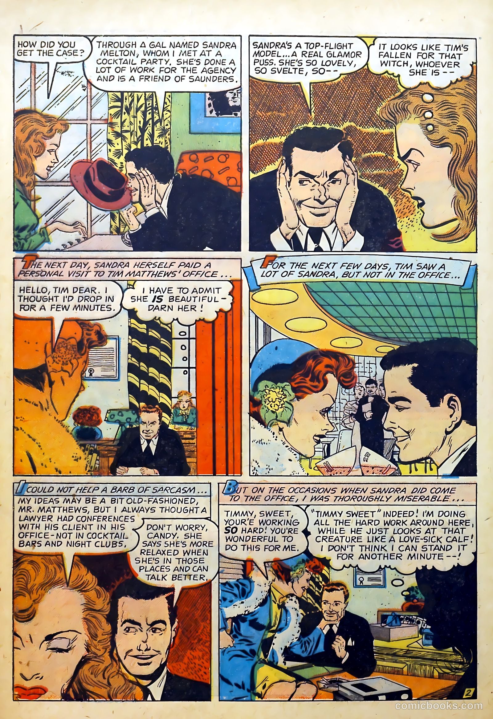 Youthful Romances #7 (1953) — page 30 of 36