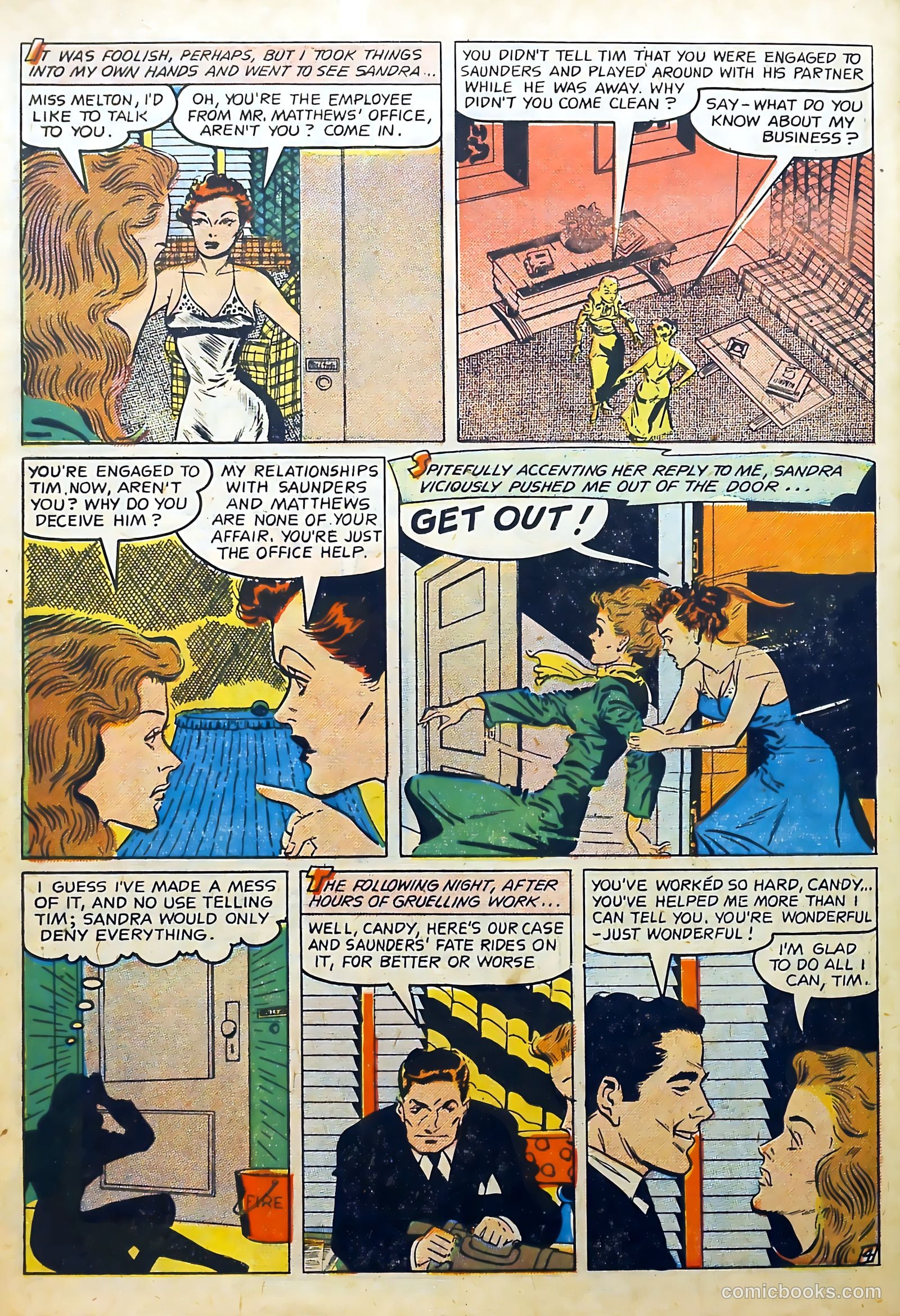 Youthful Romances #7 (1953) — page 32 of 36