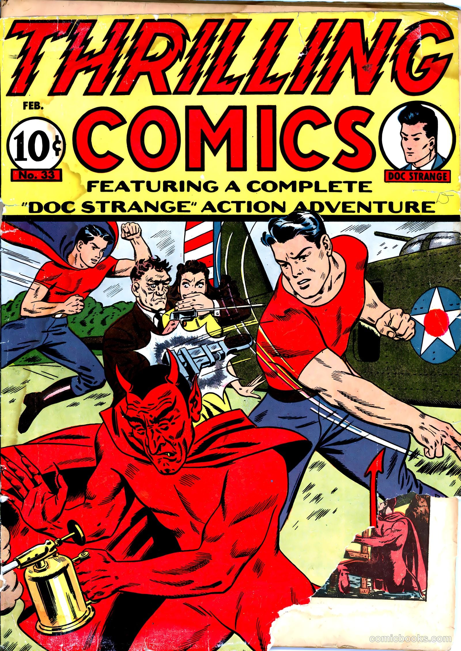 Thrilling Comics #33