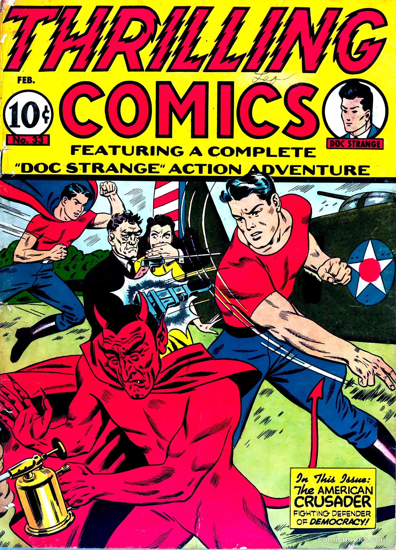 Thrilling Comics #33 (1940) — page 2 of 70