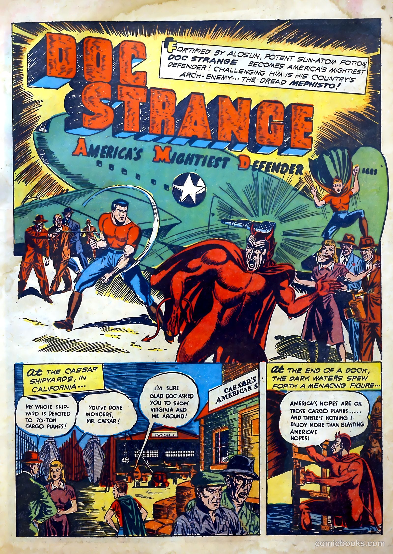 Thrilling Comics #33 (1940) — page 4 of 70