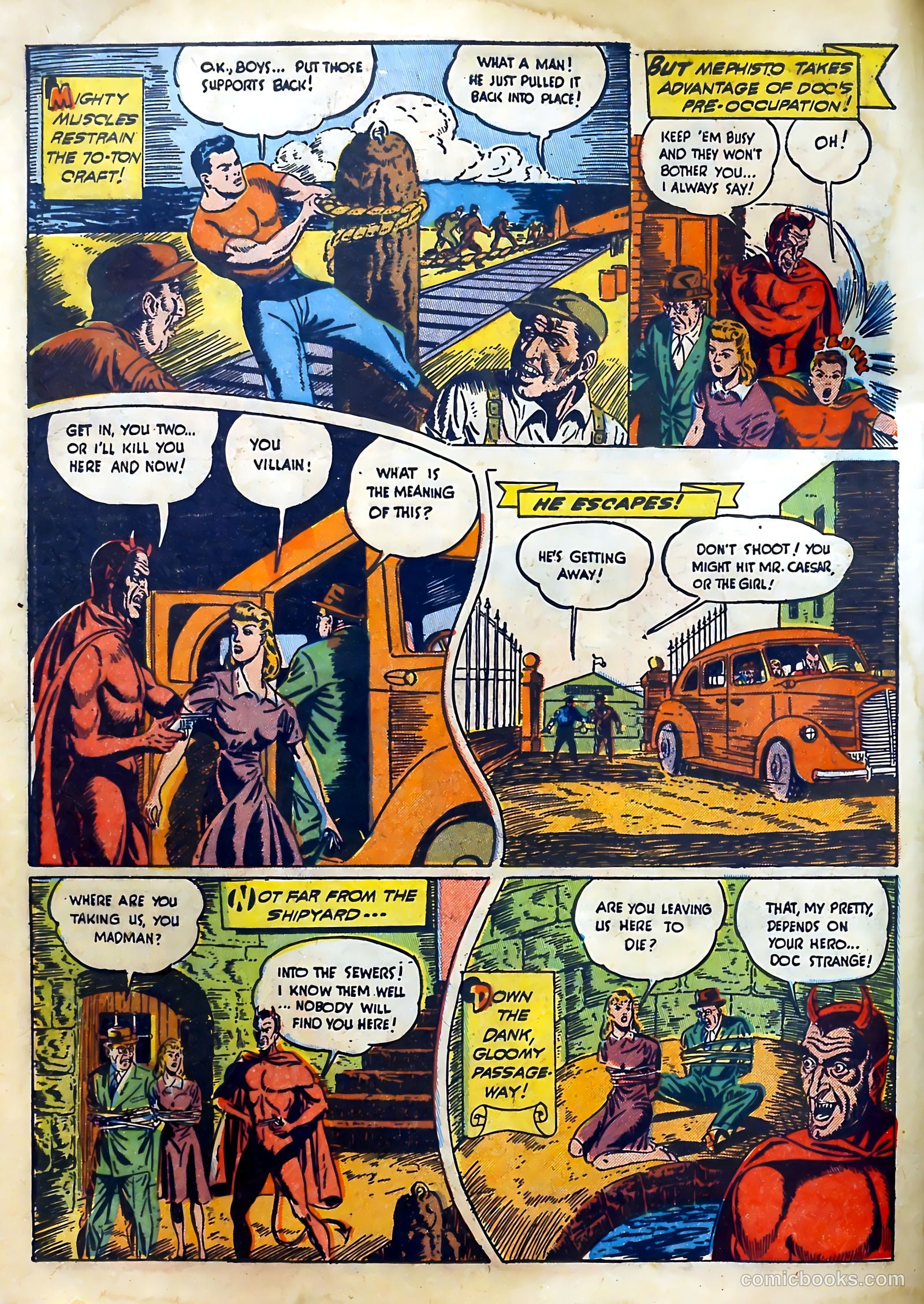 Thrilling Comics #33 (1940) — page 7 of 70