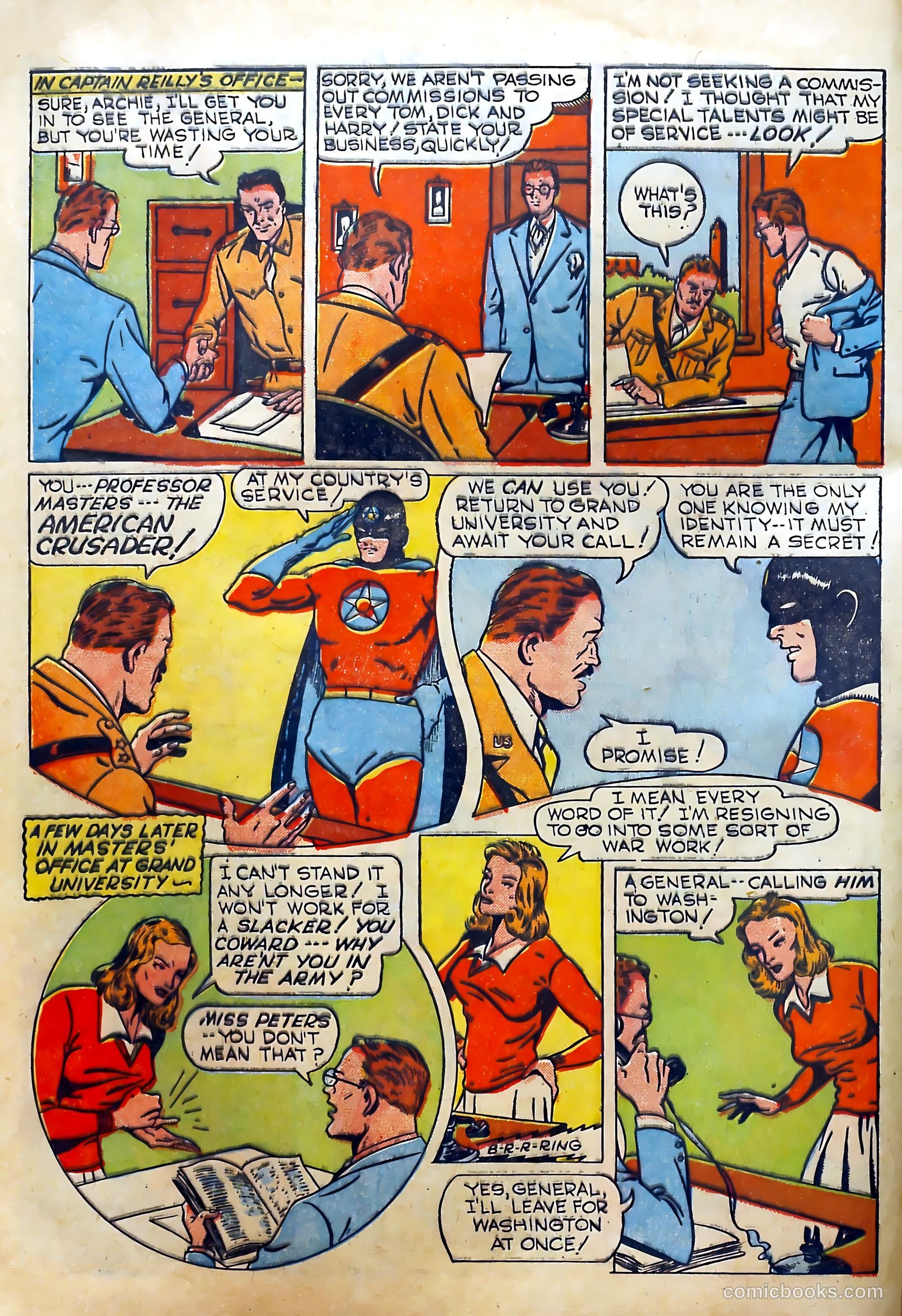 Thrilling Comics #33 (1940) — page 17 of 70