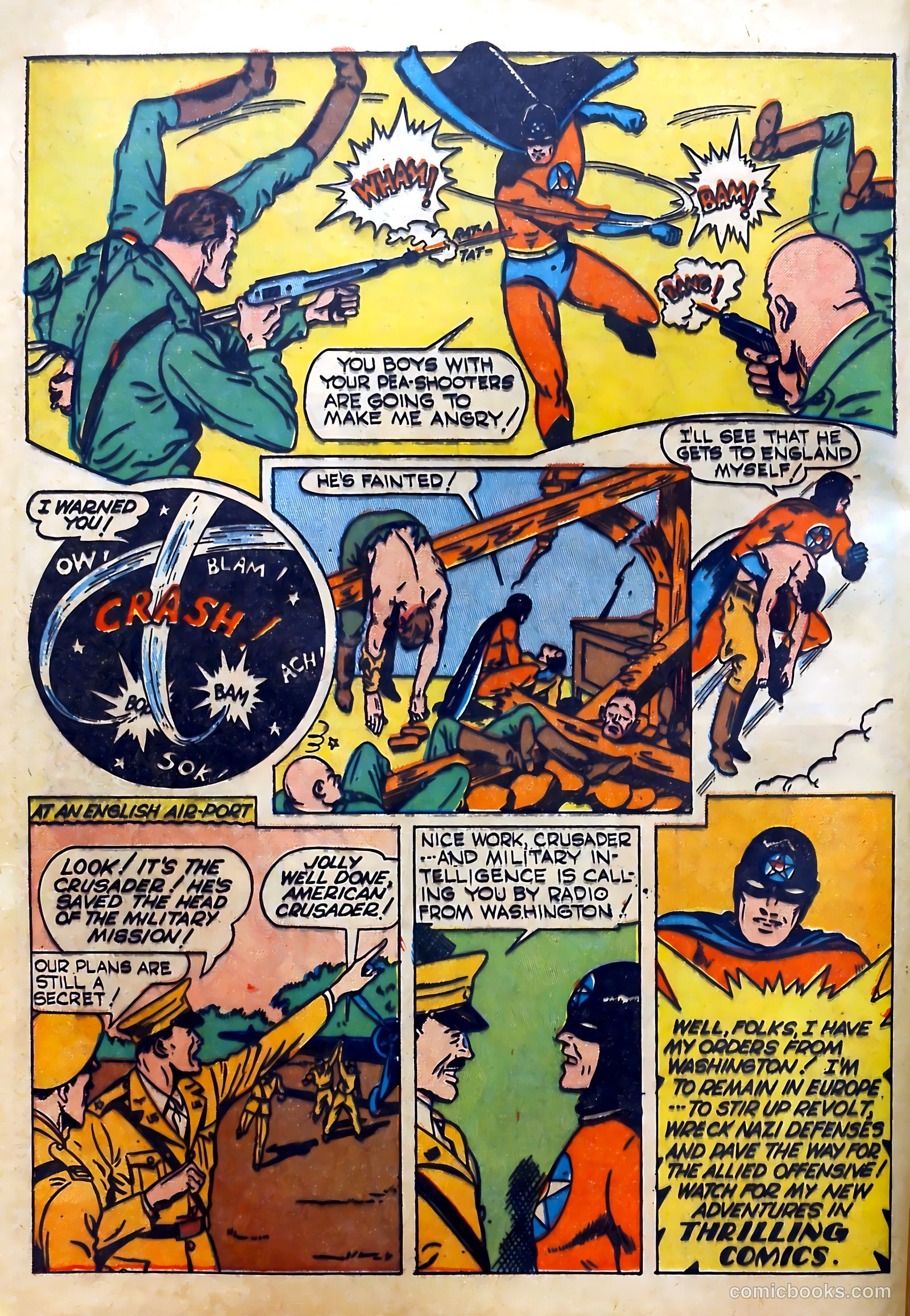 Thrilling Comics #33 (1940) — page 21 of 70