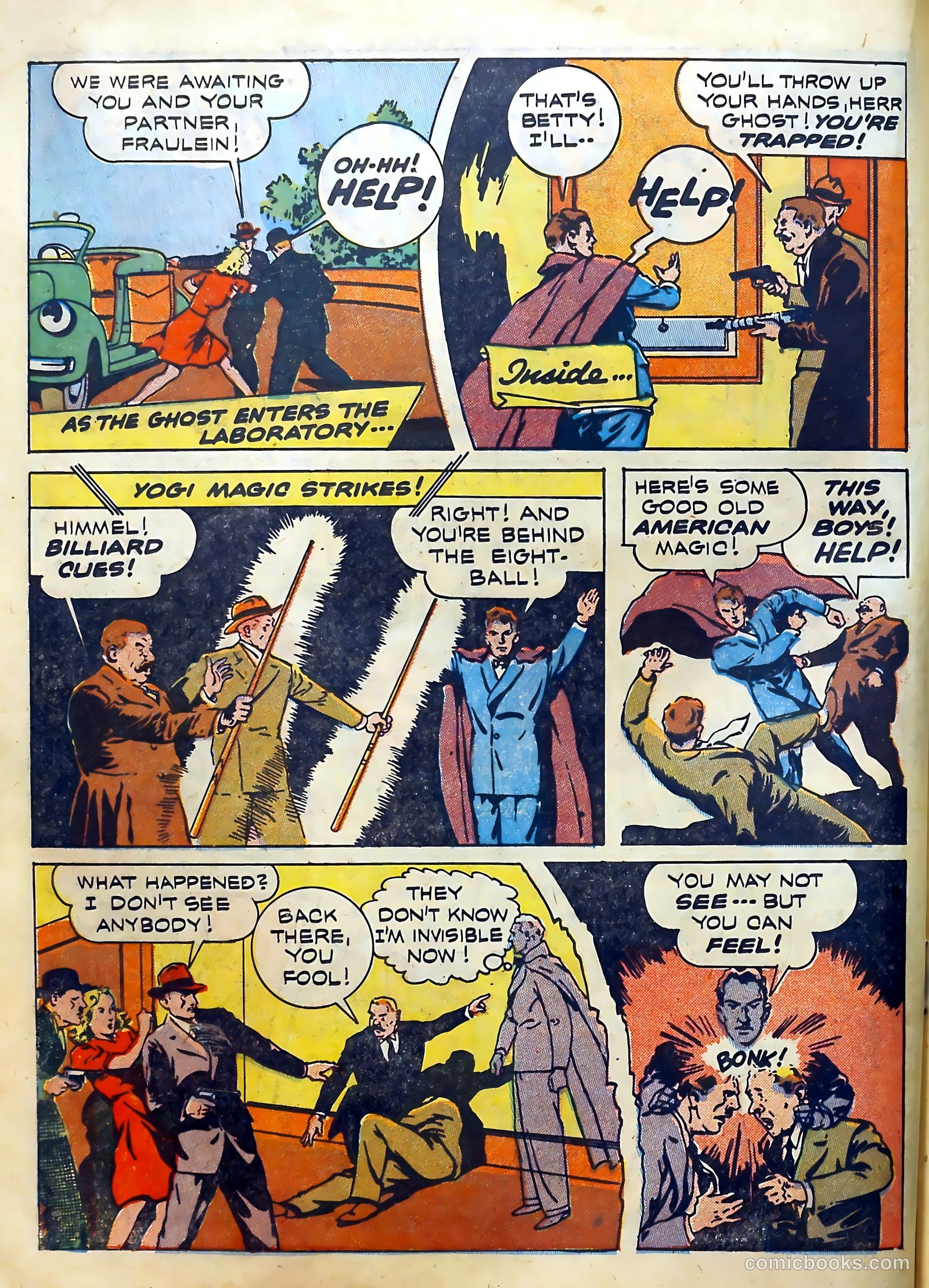 Thrilling Comics #33 (1940) — page 23 of 70