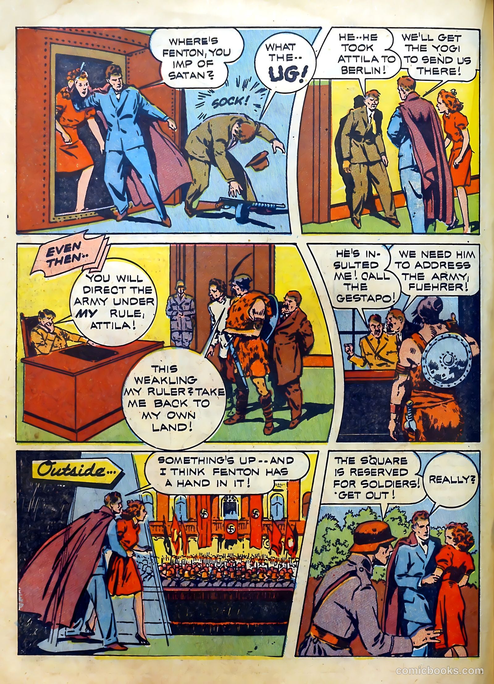 Thrilling Comics #33 (1940) — page 27 of 70