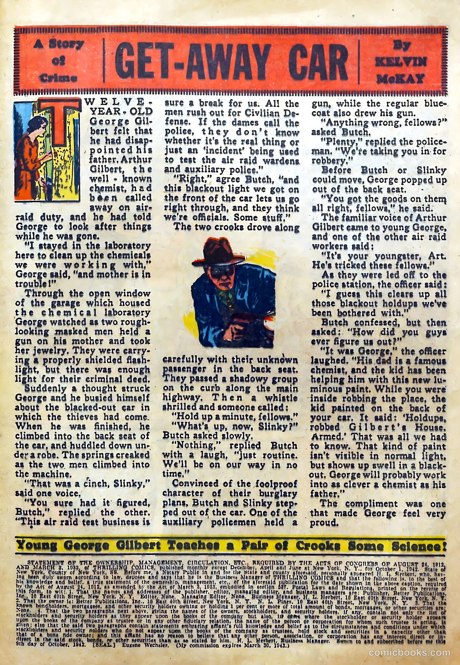 Thrilling Comics #33 (1940) — page 50 of 70