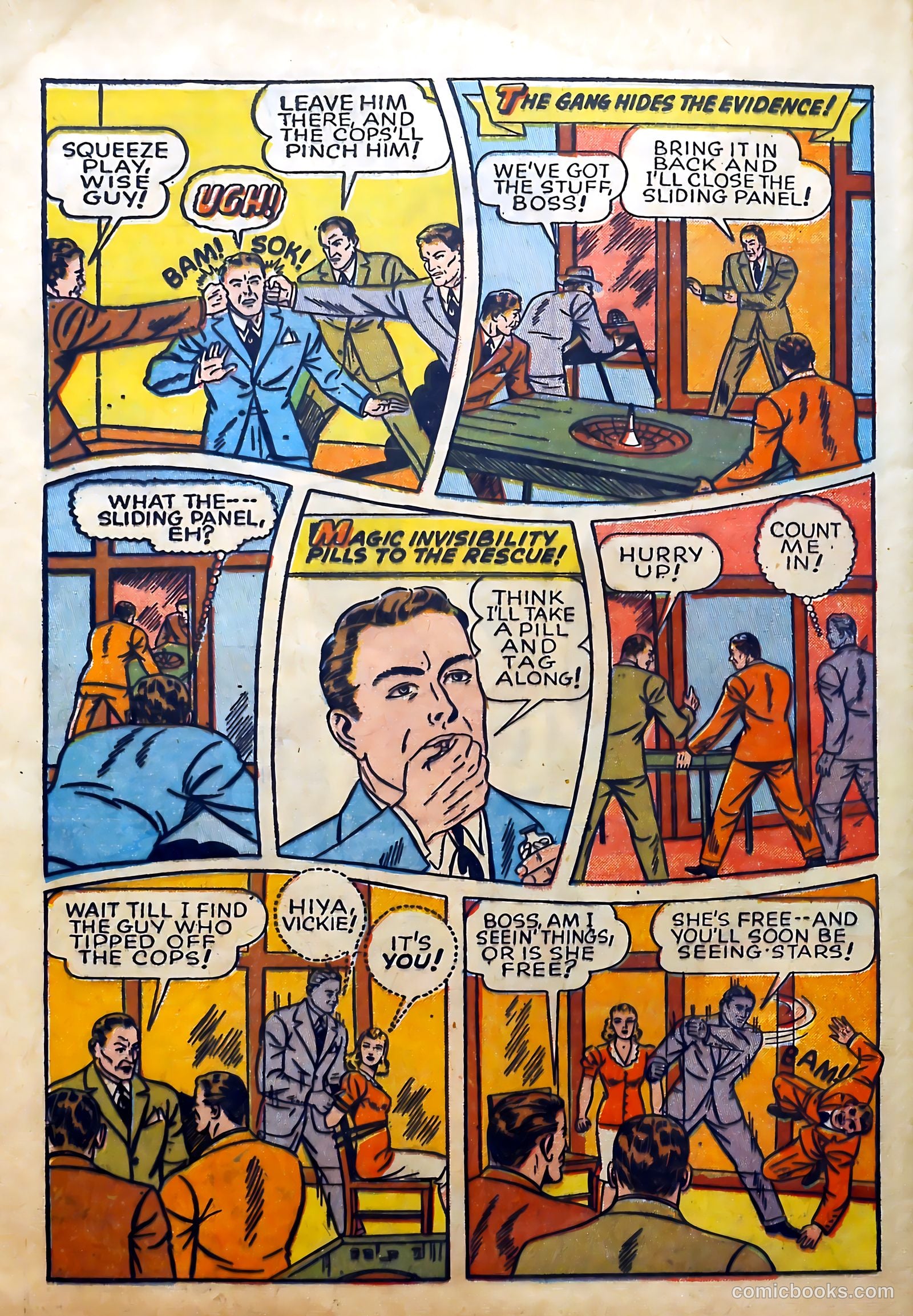 Thrilling Comics #33 (1940) — page 57 of 70