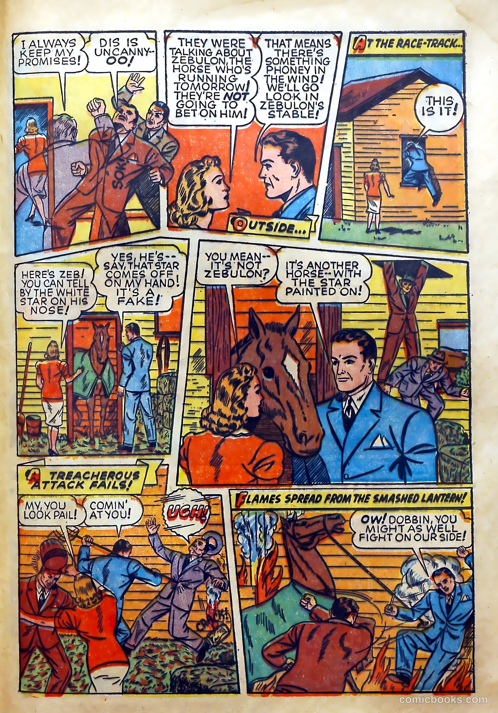 Thrilling Comics #33 (1940) — page 58 of 70
