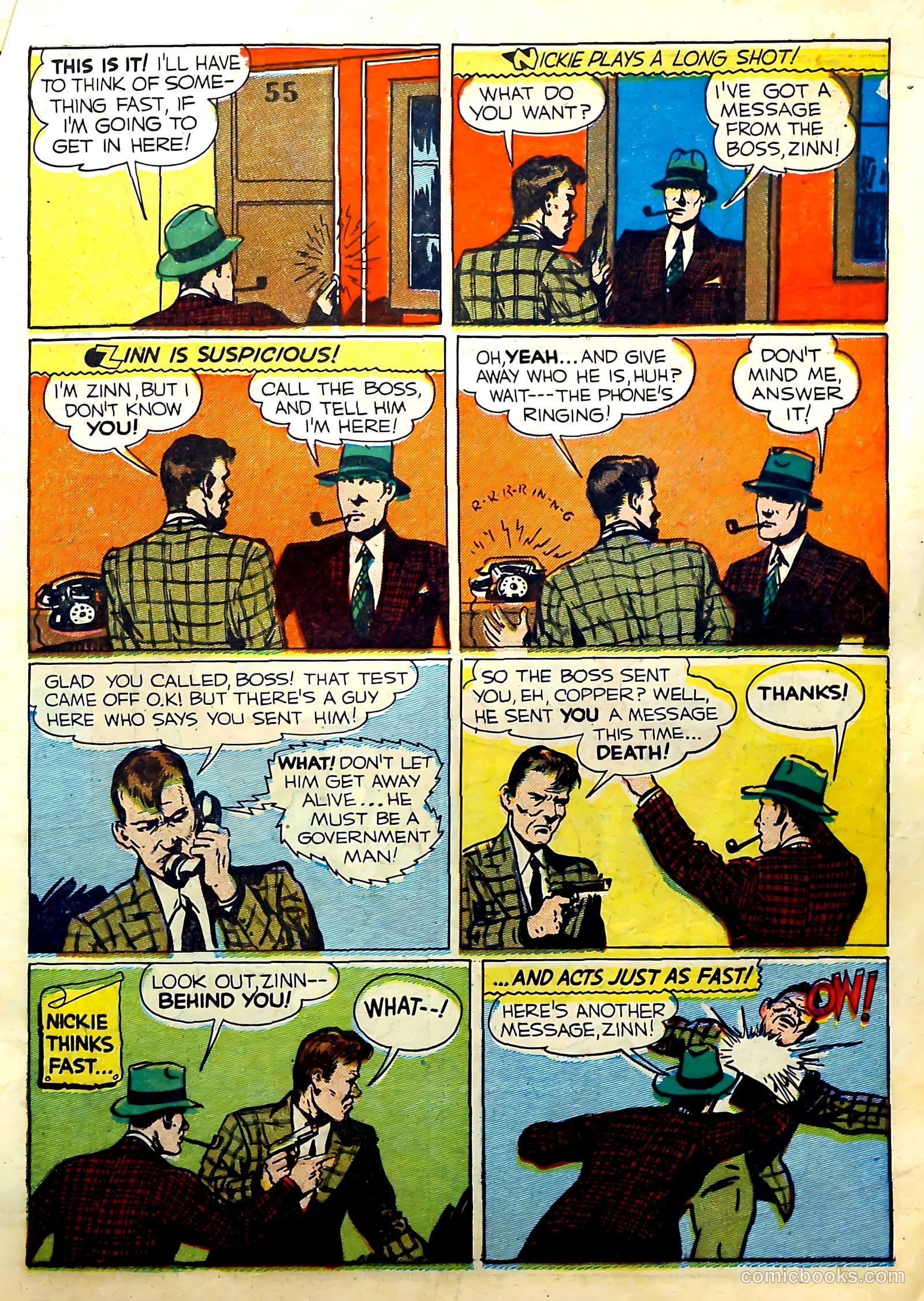 Thrilling Comics #12 (1940) — page 37 of 70