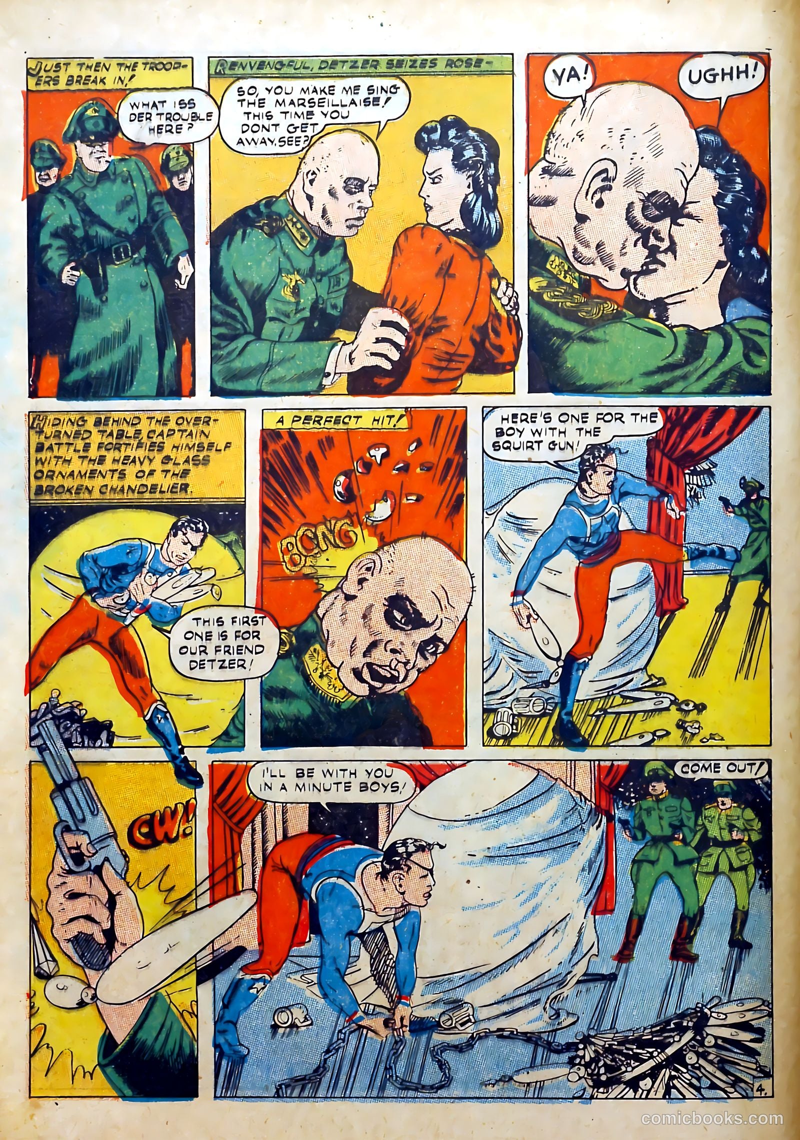 Captain Battle Comics #5 (1942) — page 6 of 68