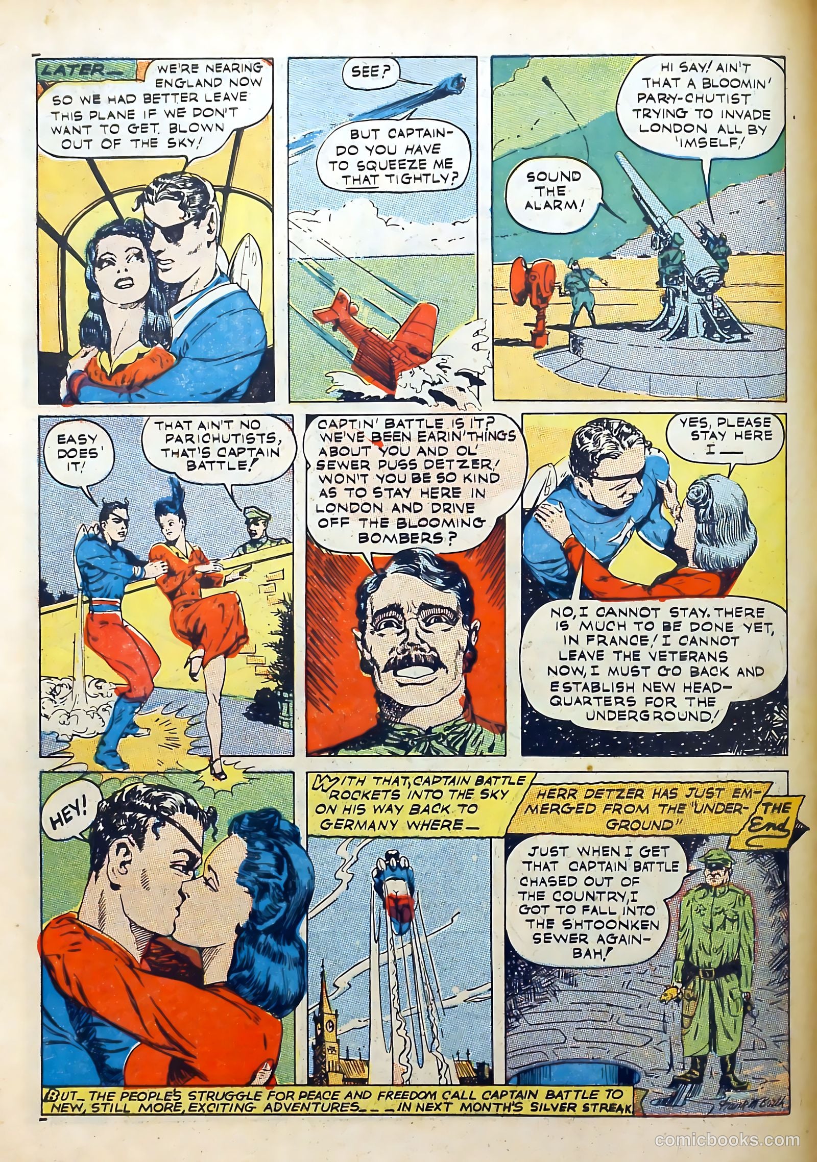 Captain Battle Comics #5 (1942) — page 18 of 68