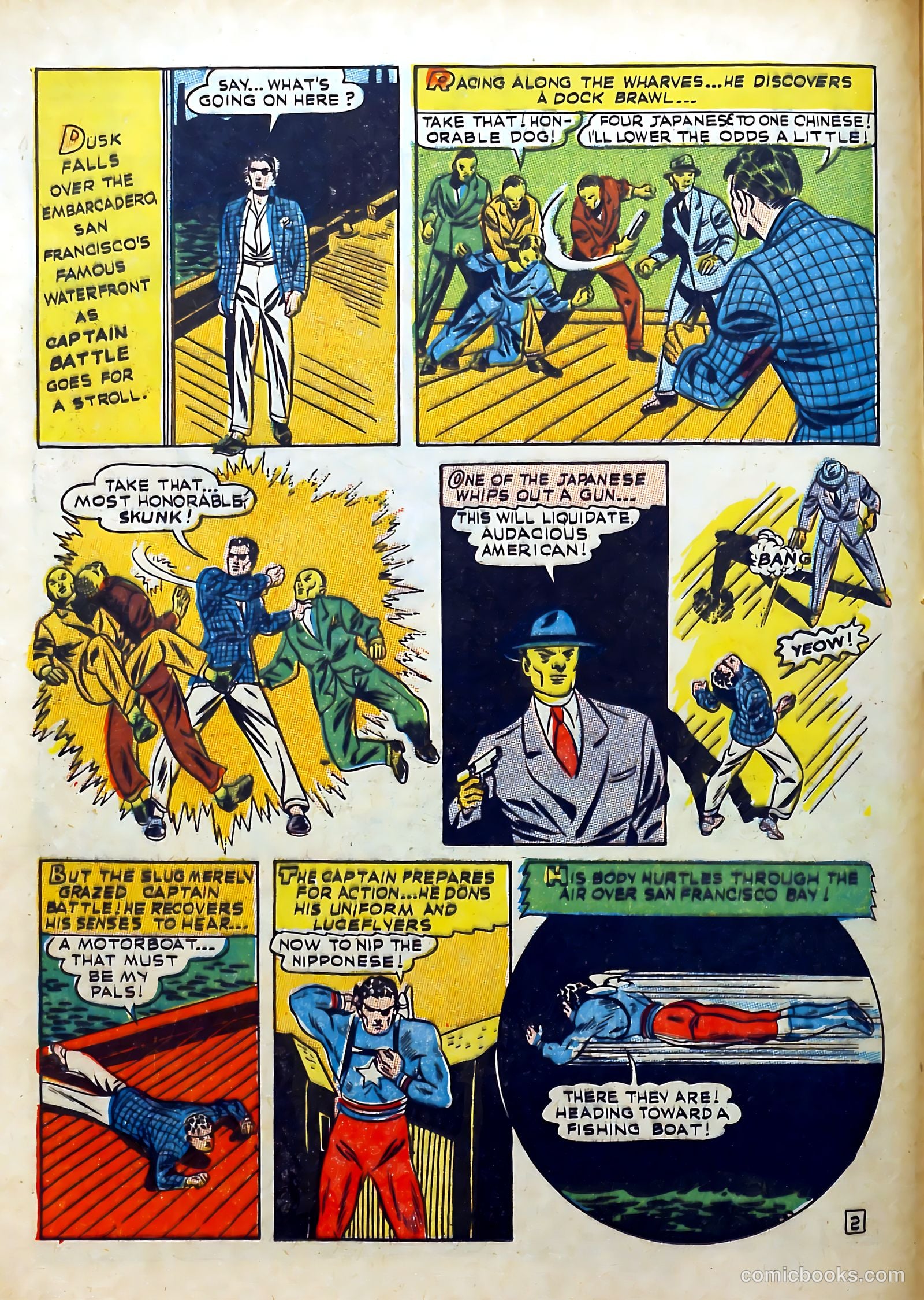 Captain Battle Comics #5 (1942) — page 20 of 68