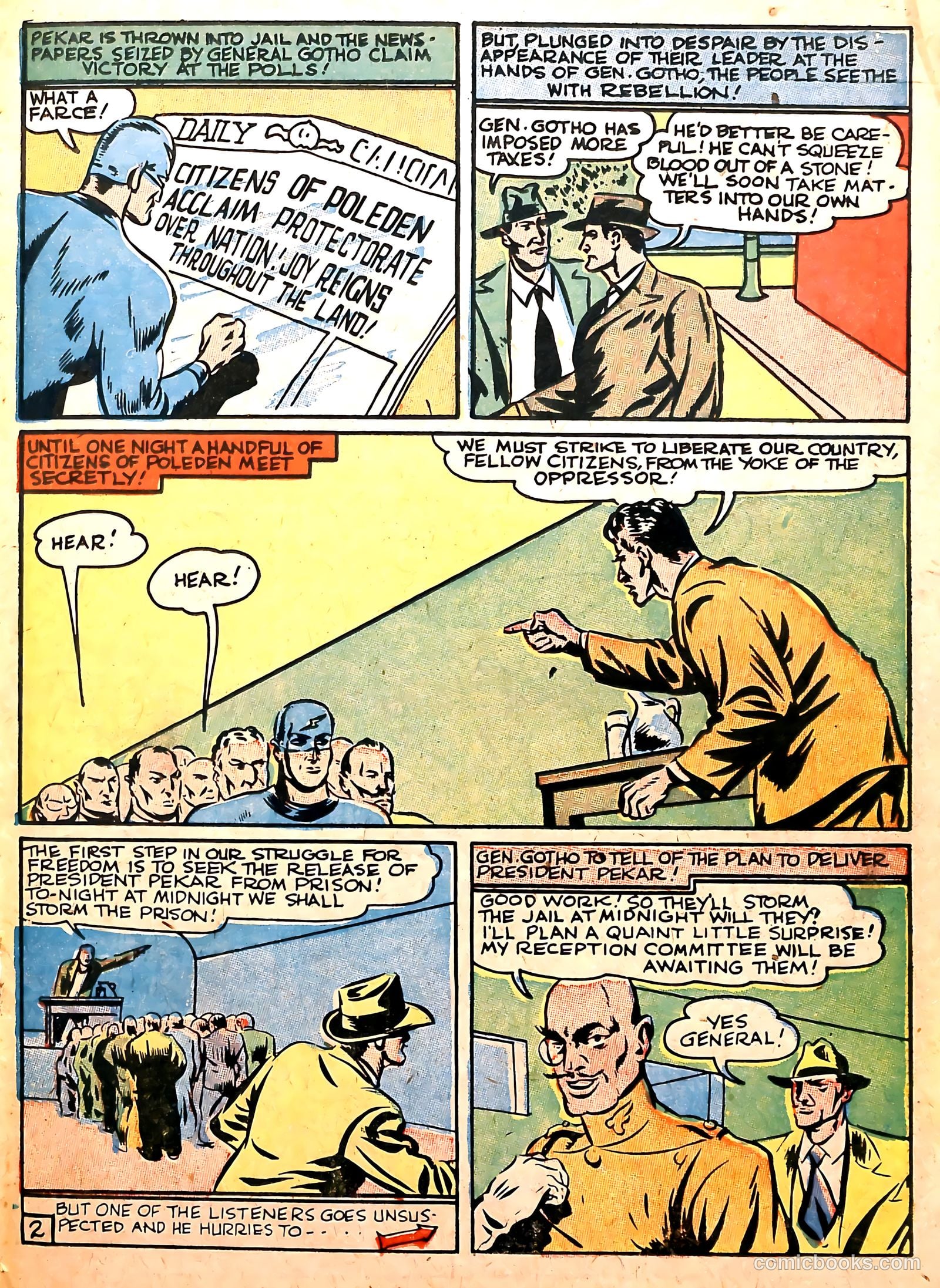 [Holyoke One-Shot] #9 (1944) — page 19 of 36