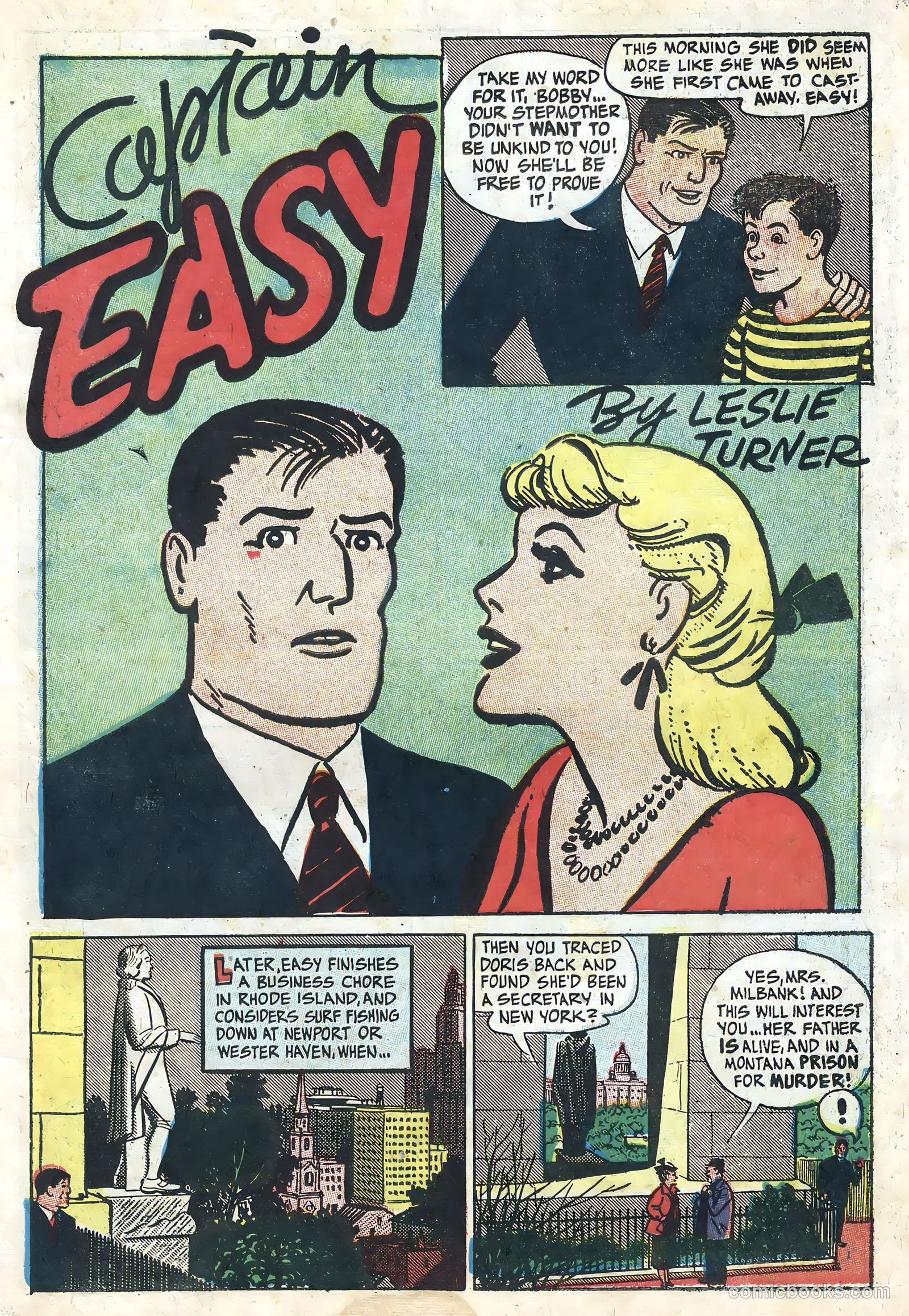 Captain Easy #1 (1950) — page 3 of 36
