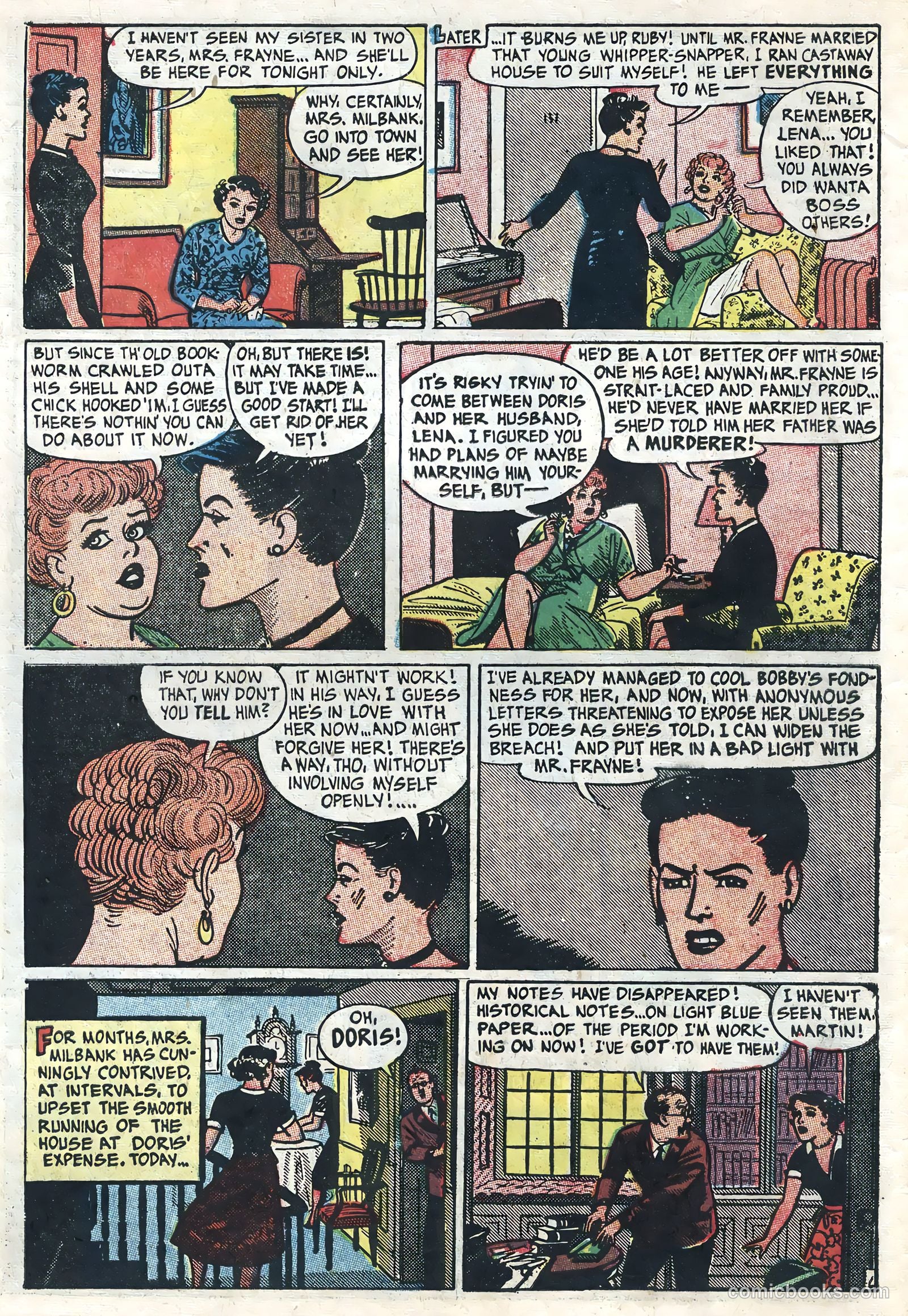 Captain Easy #1 (1950) — page 8 of 36