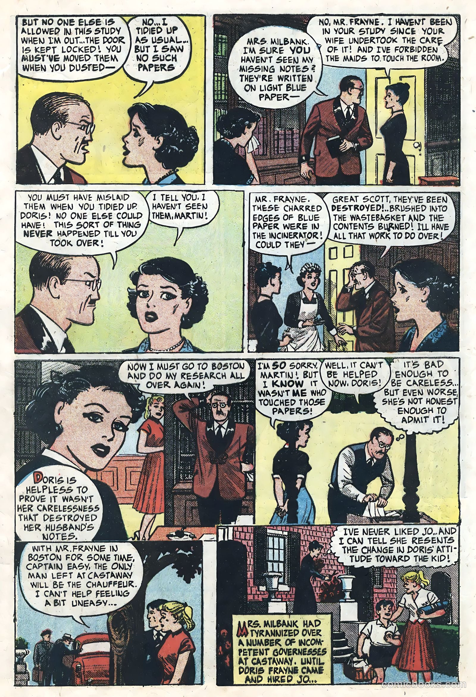 Captain Easy #1 (1950) — page 9 of 36