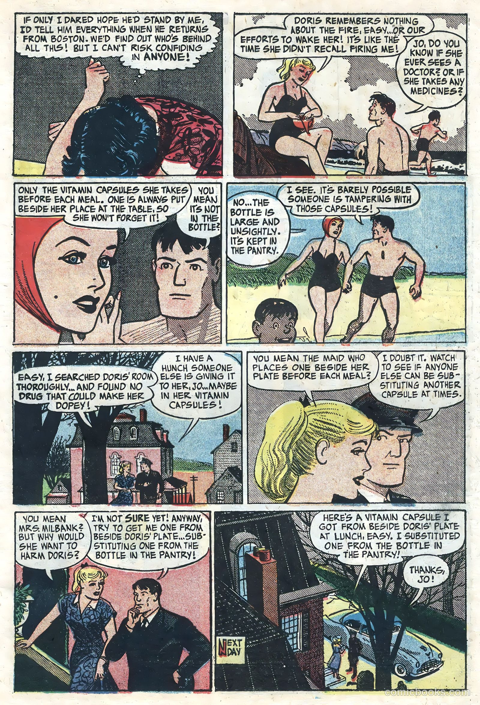 Captain Easy #1 (1950) — page 19 of 36