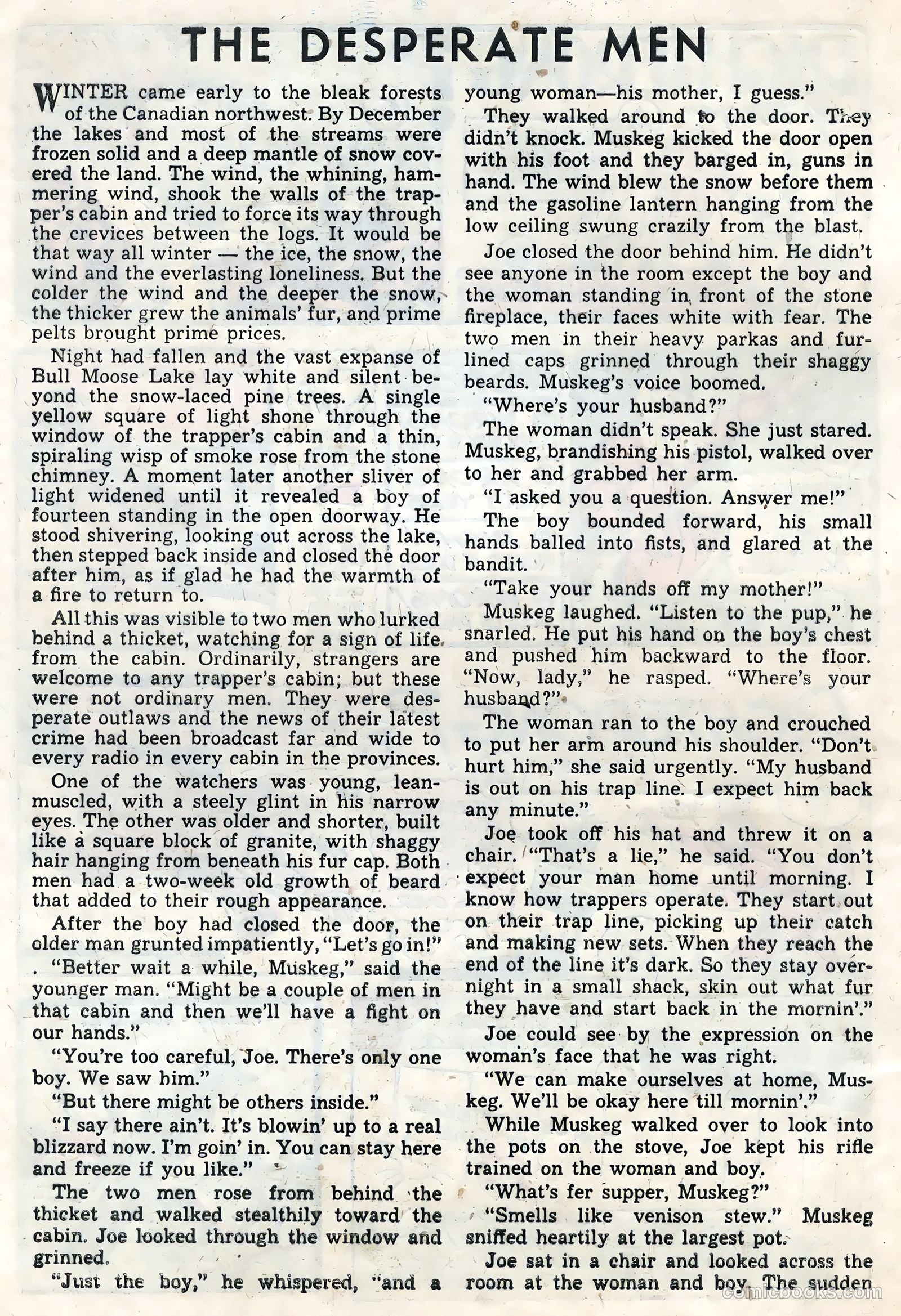 Captain Easy #1 (1950) — page 28 of 36