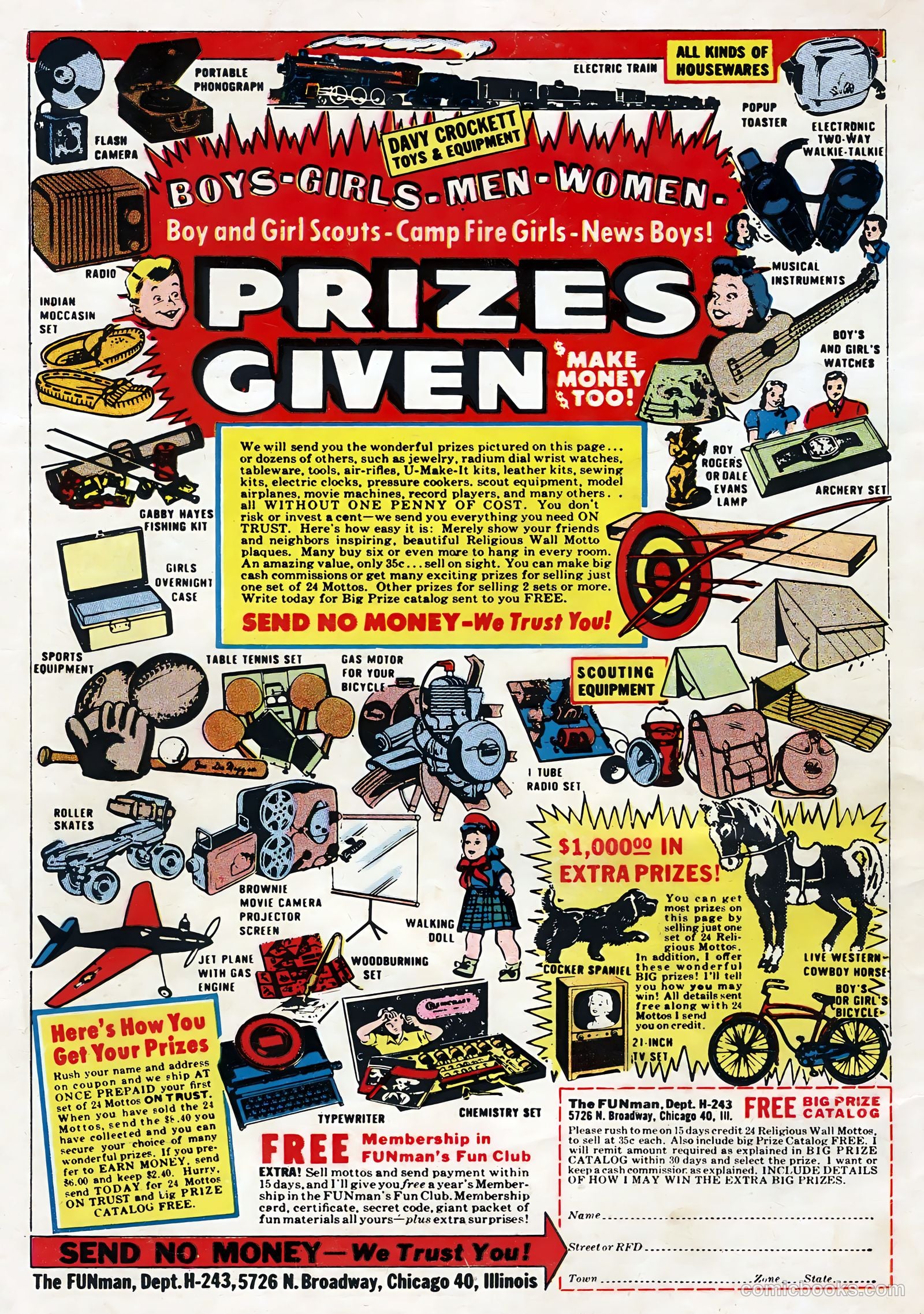 Captain Easy #1 (1950) — page 36 of 36