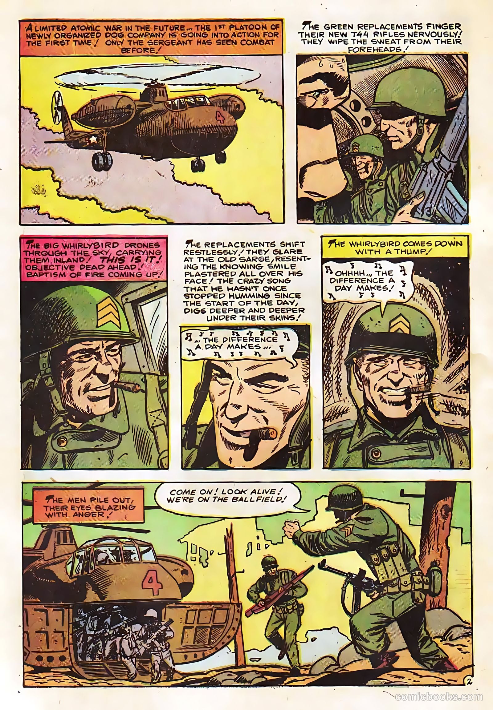 Atom-Age Combat #3 (1958) — page 4 of 36