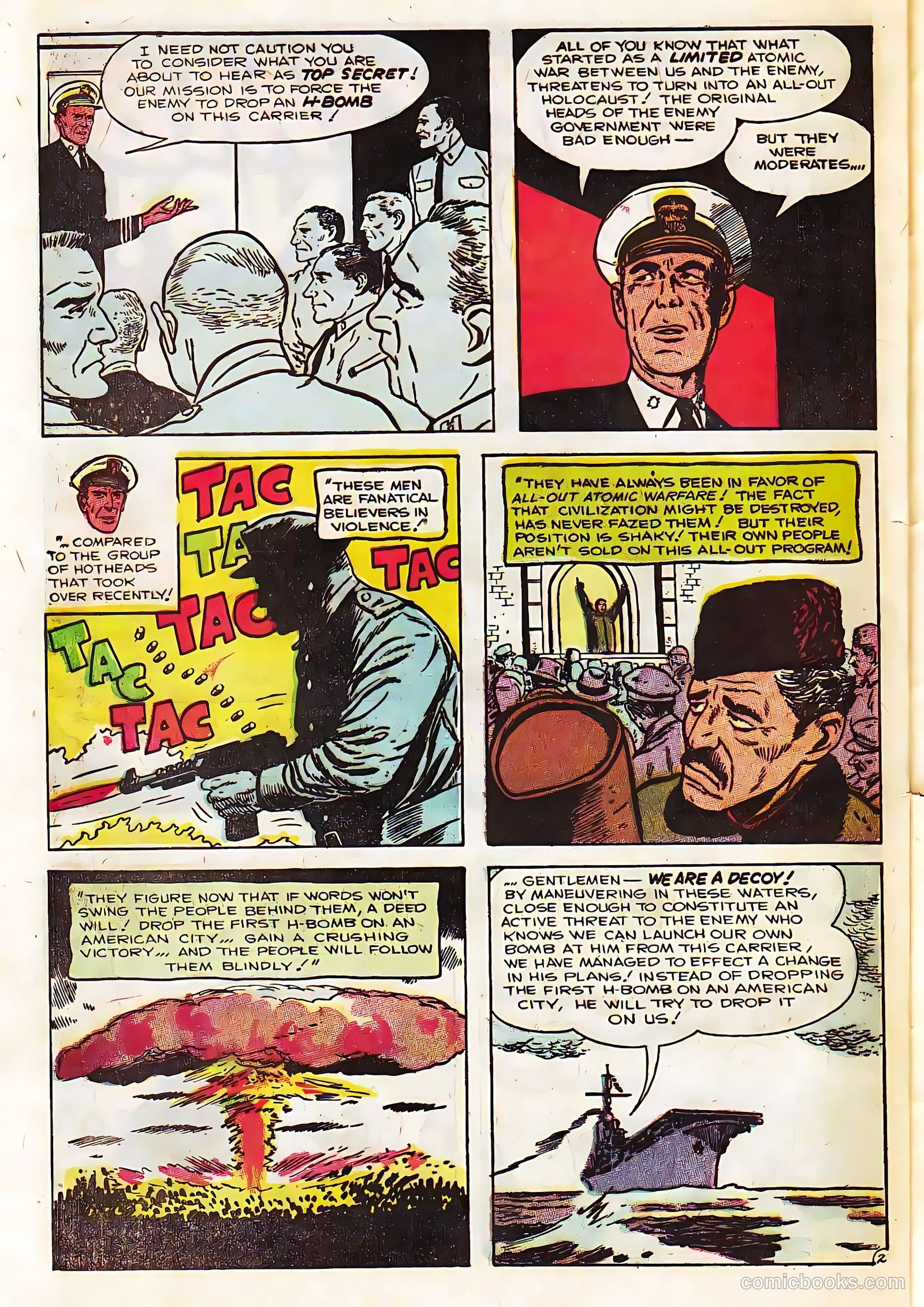 Atom-Age Combat #3 (1958) — page 28 of 36